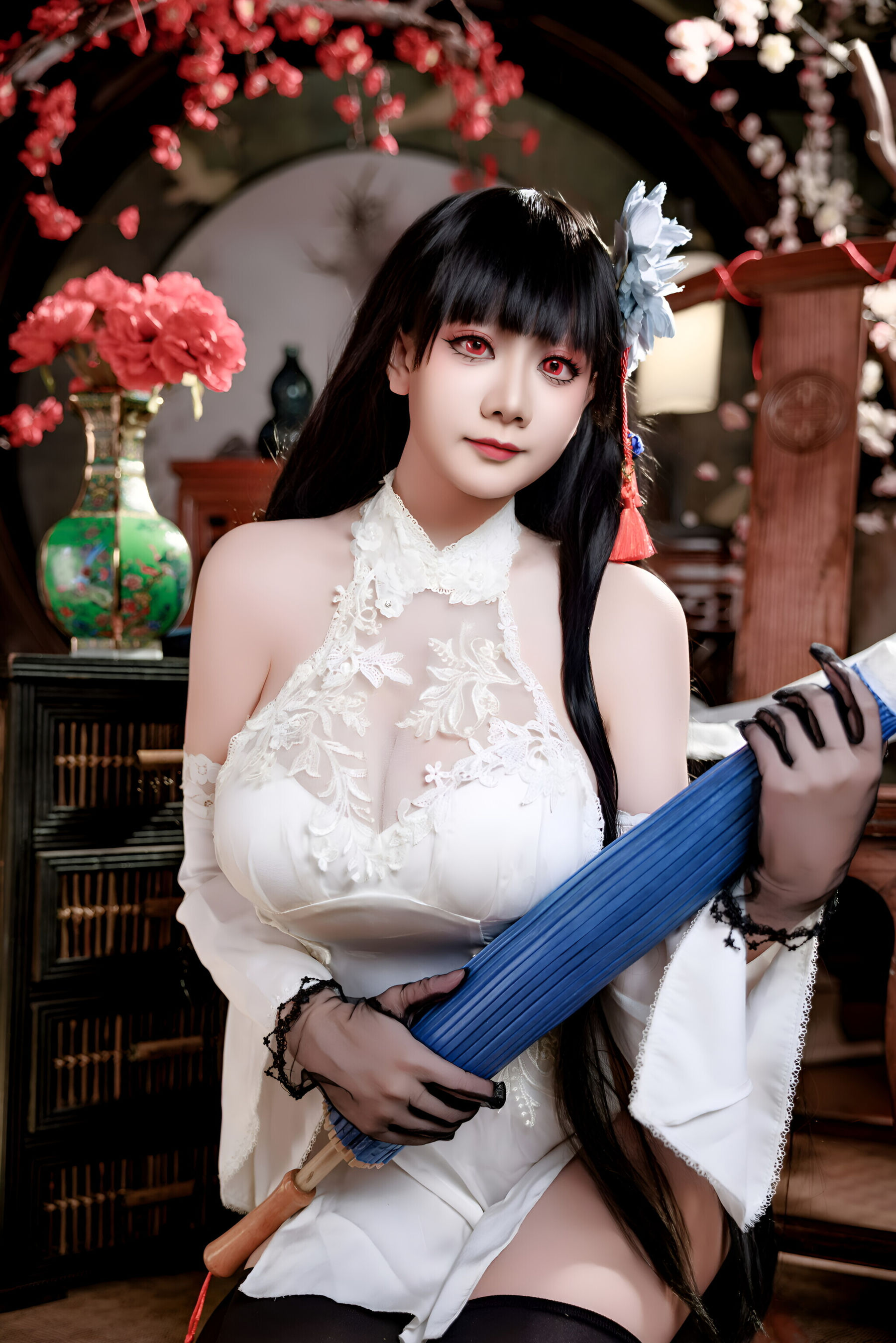 阿雪雪 - 碧蓝航线 逸仙 旗袍/(92P)