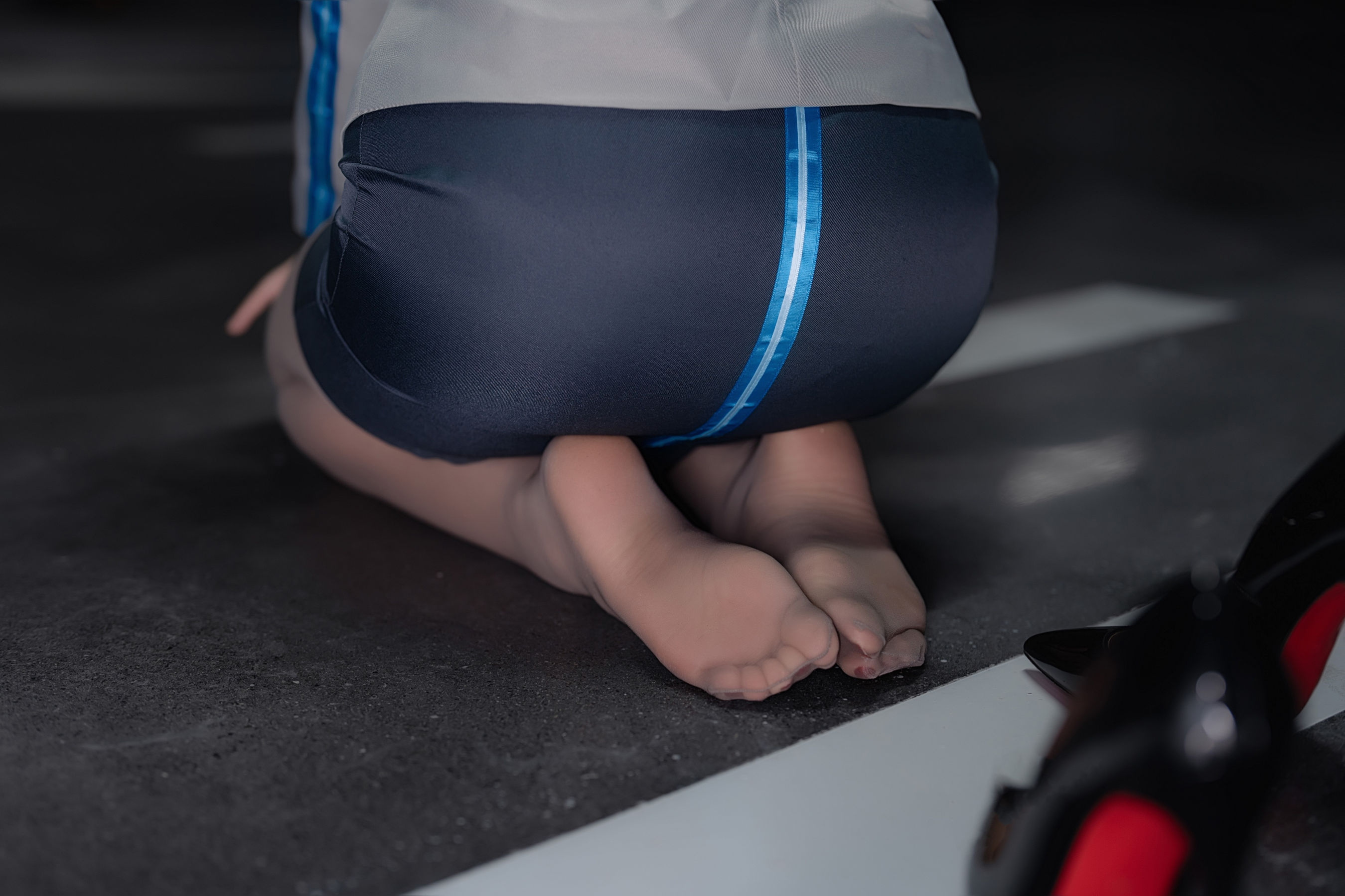 轩萧学姐 - 空姐车库/(28P)