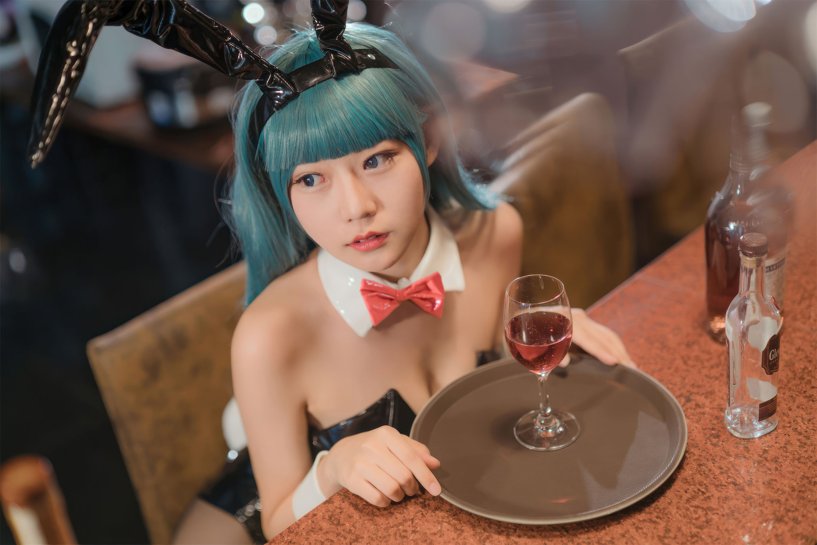 香草喵露露 写真 - 七龙珠 布玛 兔女郎/(30P)