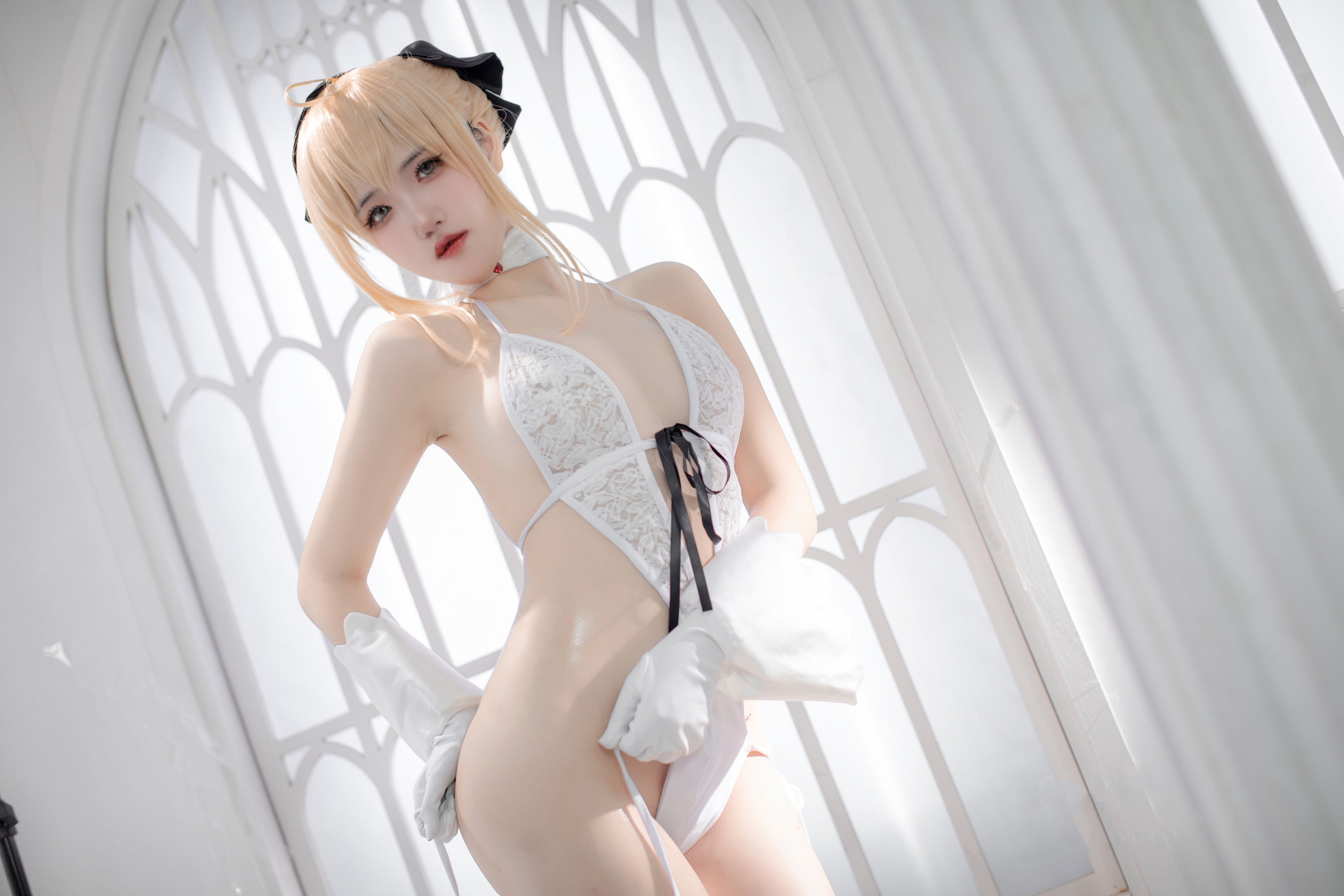 鬼马少女阿薰kaOri - FGO 白Saber/(50P)