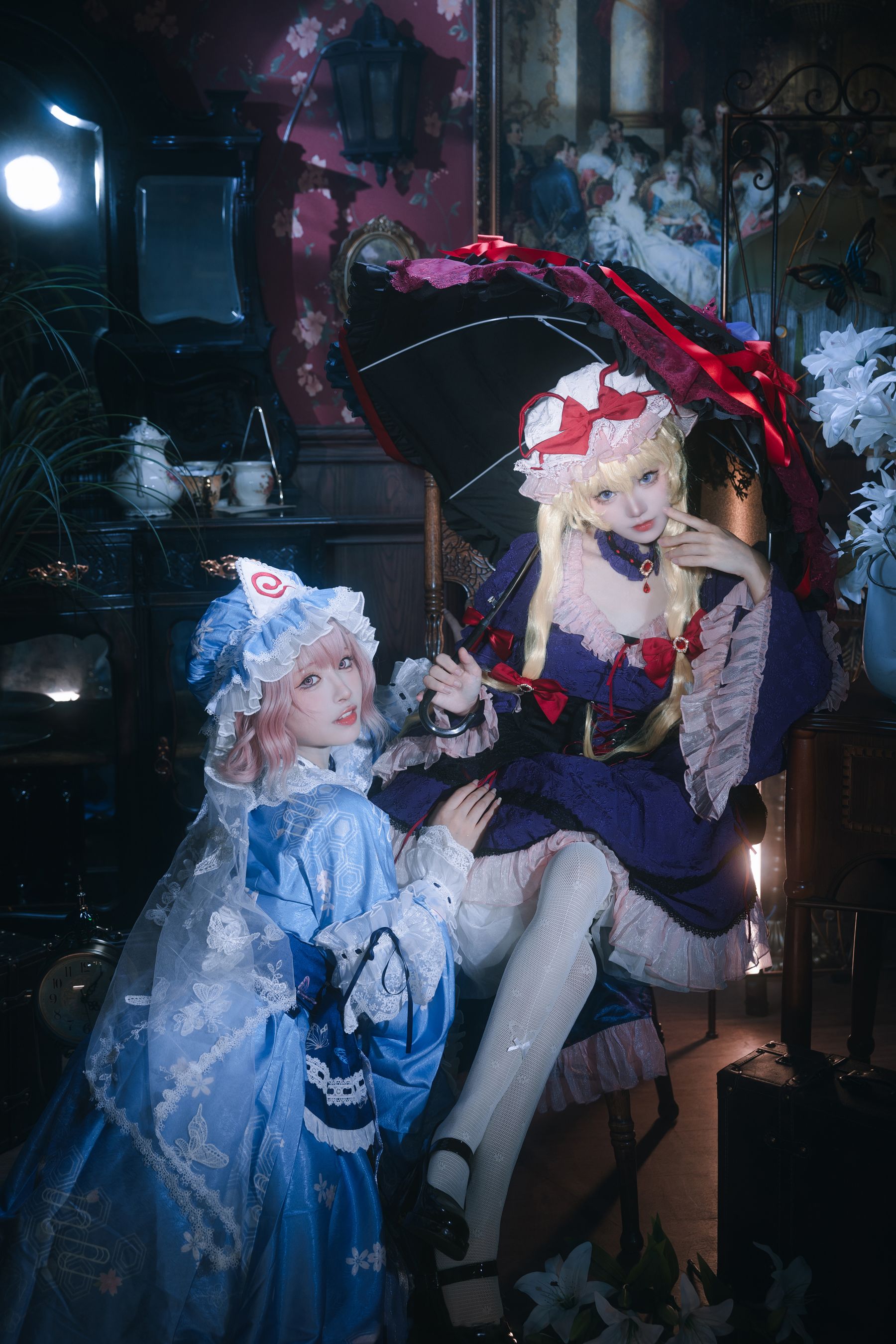 花柒Hana&肃雨雨雨 - 八云紫 西行寺幽幽子/(9P)