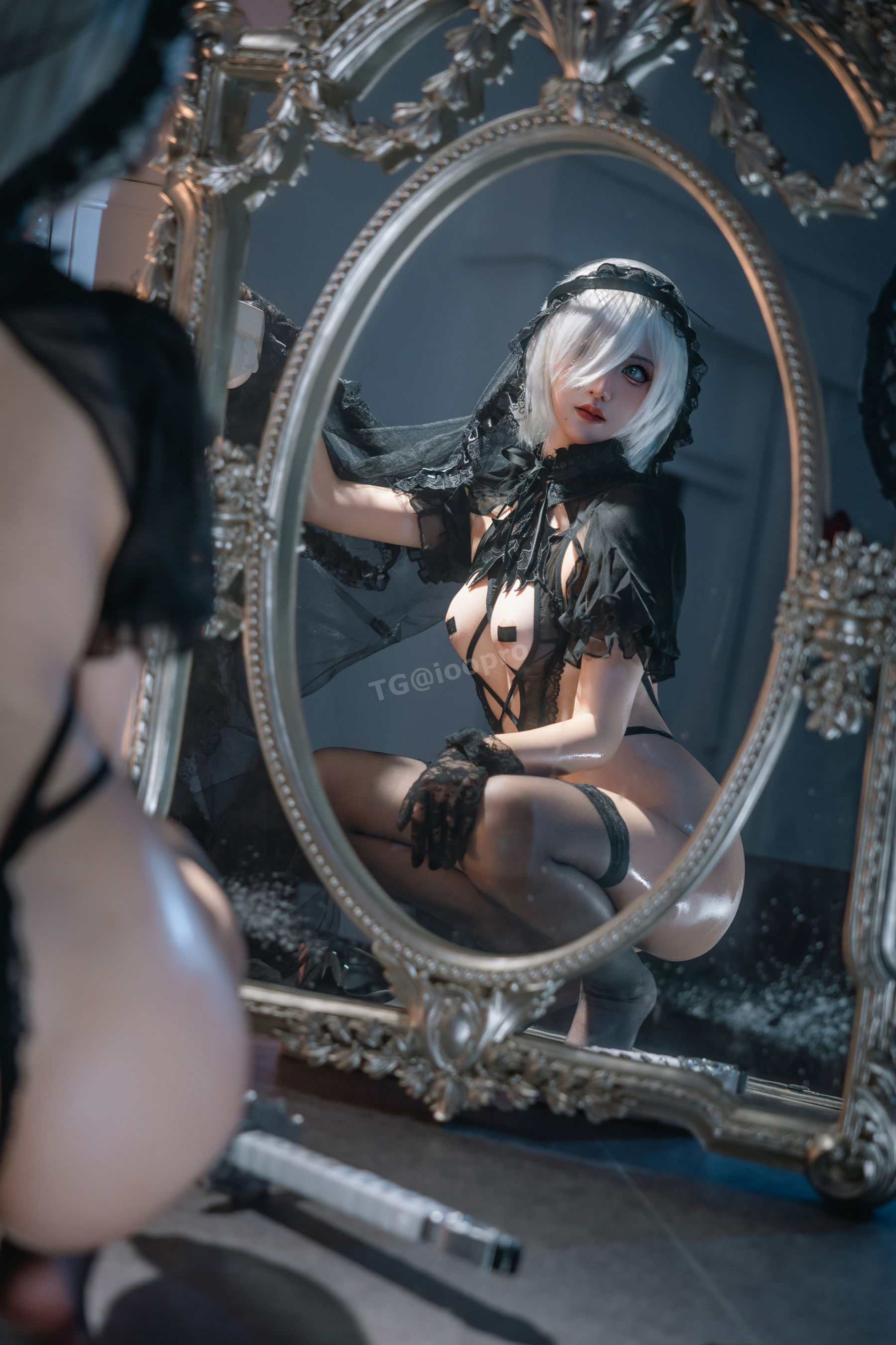 鬼马少女阿薰kaOri - 2B黑花嫁/(93P)