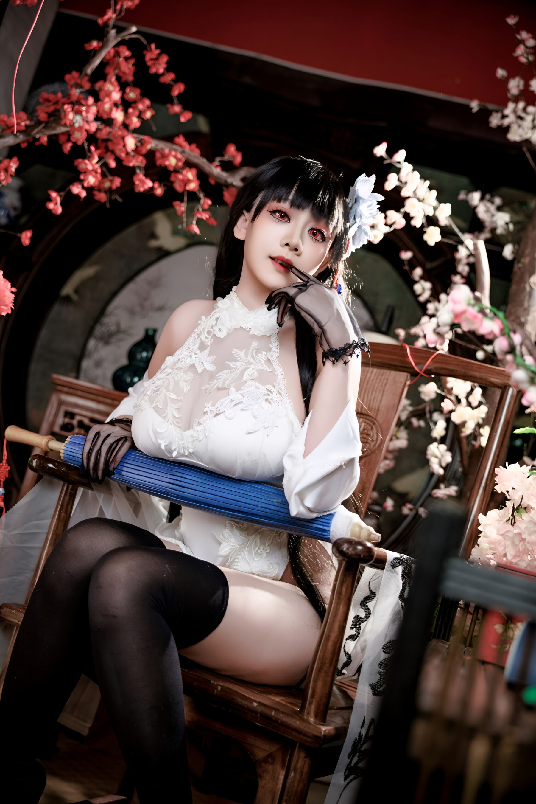 阿雪雪 - 碧蓝航线 逸仙 旗袍/(92P)