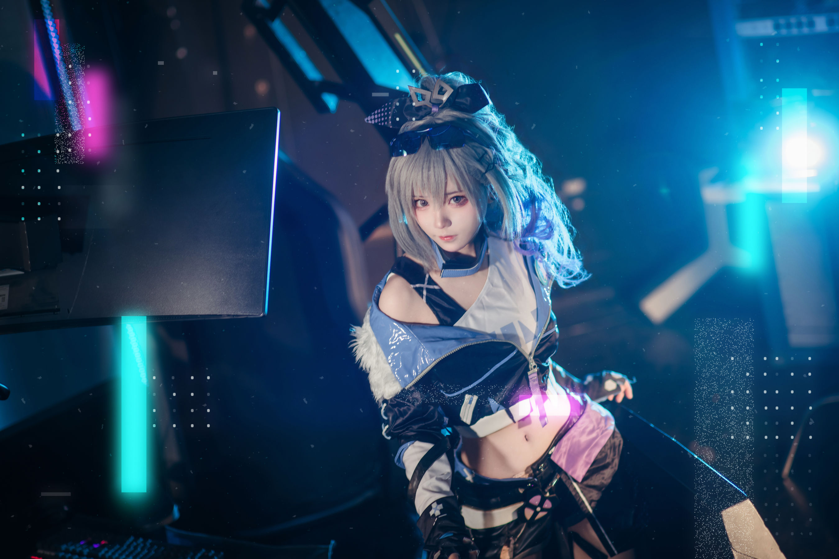 花柒Hana - 崩坏：星穹铁道 银狼/(17P)