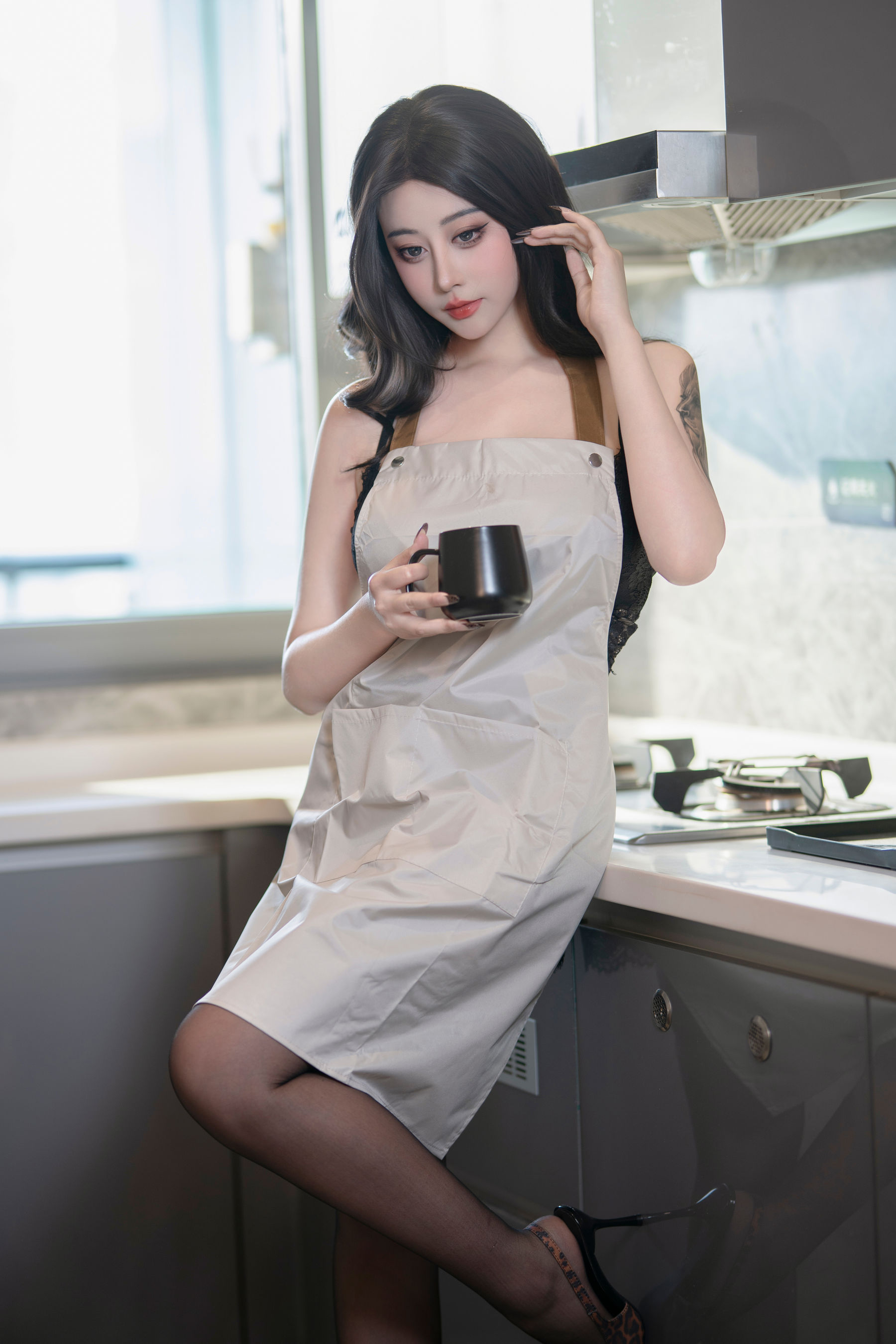 萌妹奈汐酱nice - 豹纹主妇/(80P)