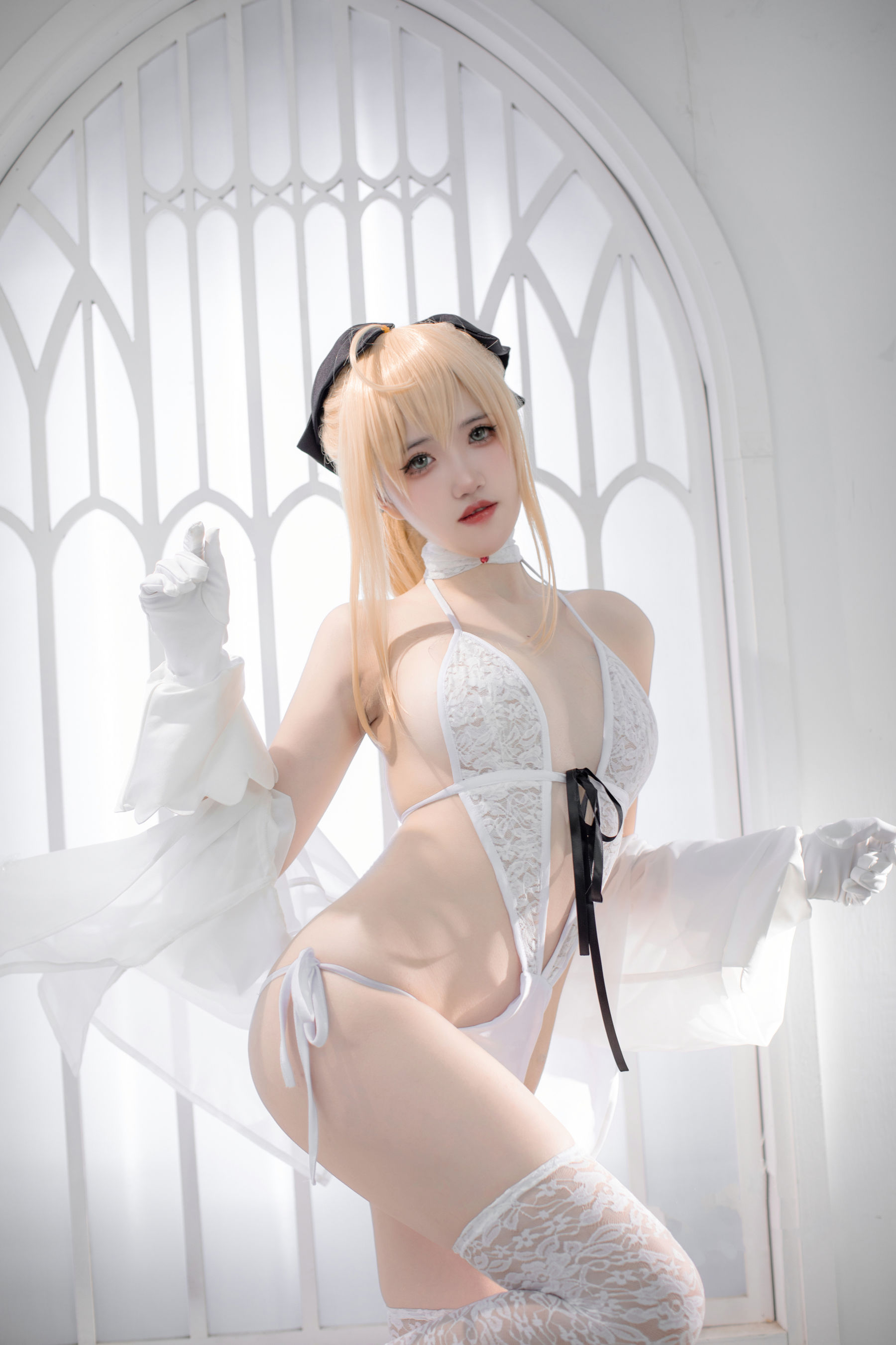 鬼马少女阿薰kaOri - FGO 白Saber/(50P)