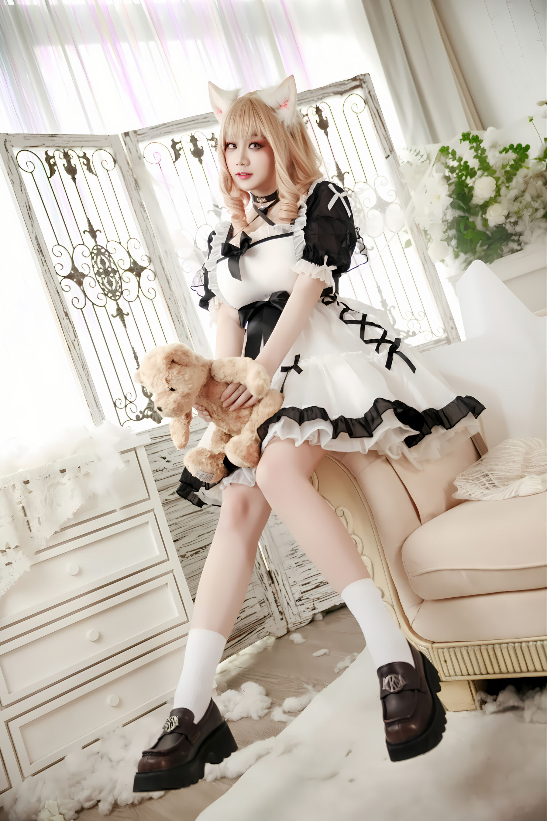 阿雪雪 - 午后女仆/(95P)