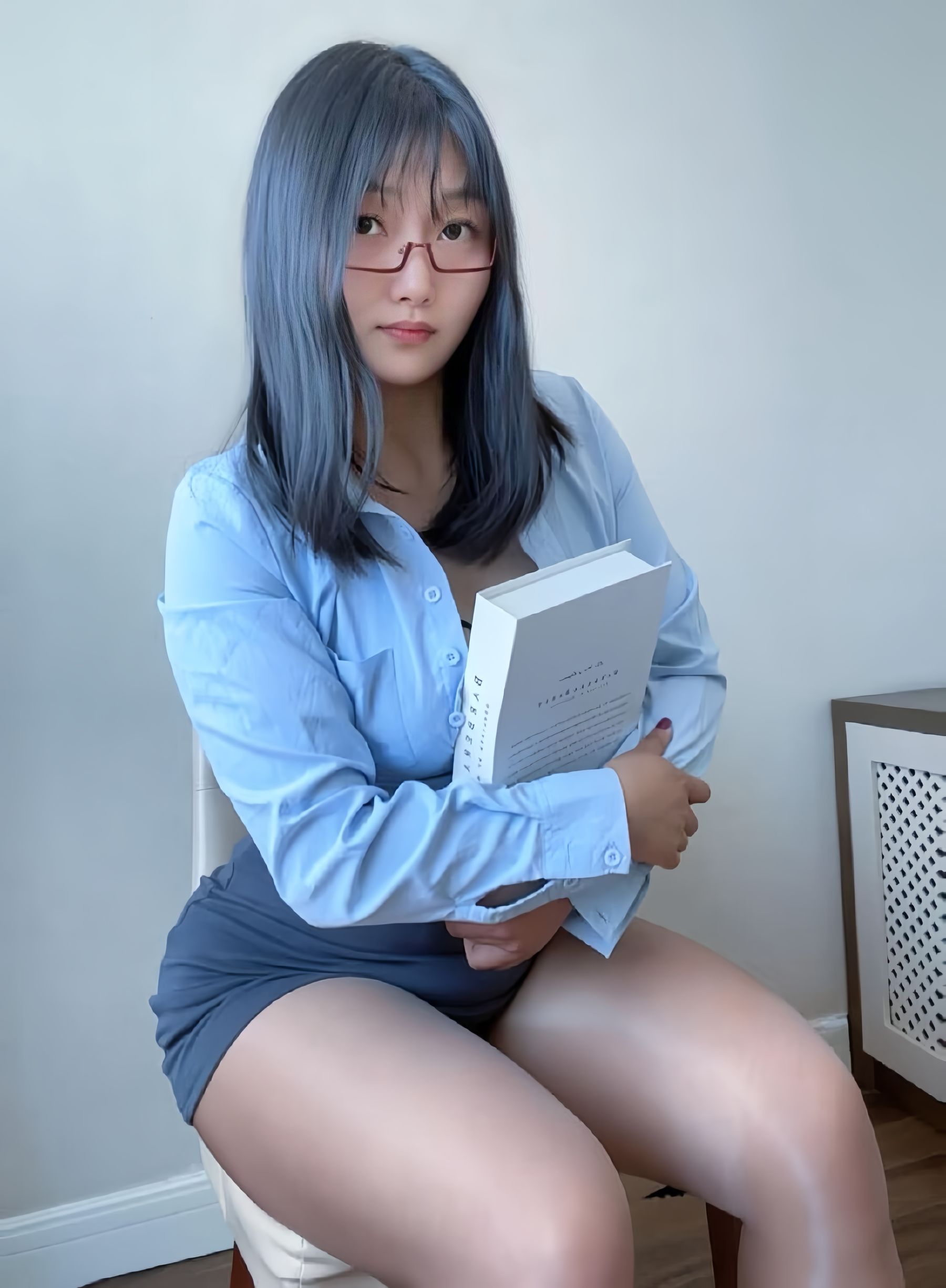 西好运 - 蓝衬衫小秘书/(11P)