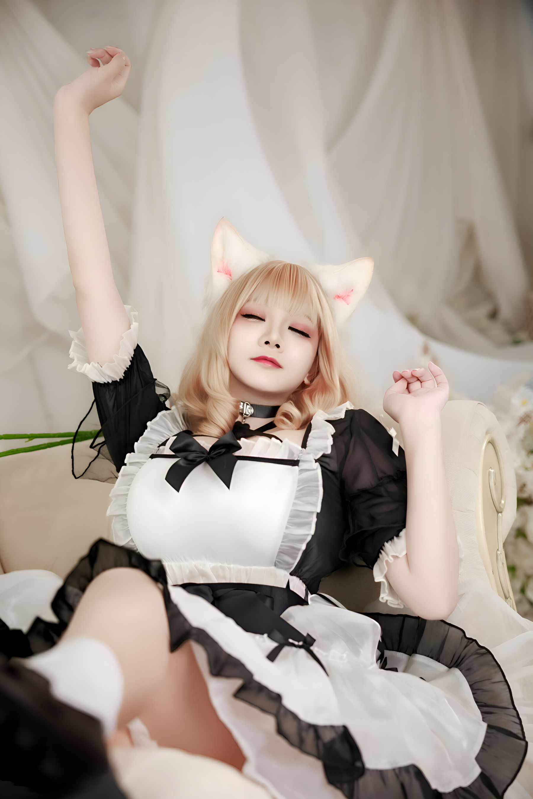 阿雪雪 - 午后女仆/(95P)