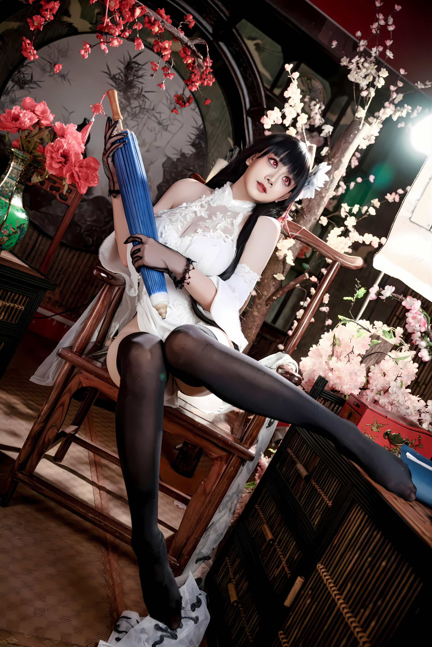 阿雪雪 - 碧蓝航线 逸仙 旗袍/(92P)