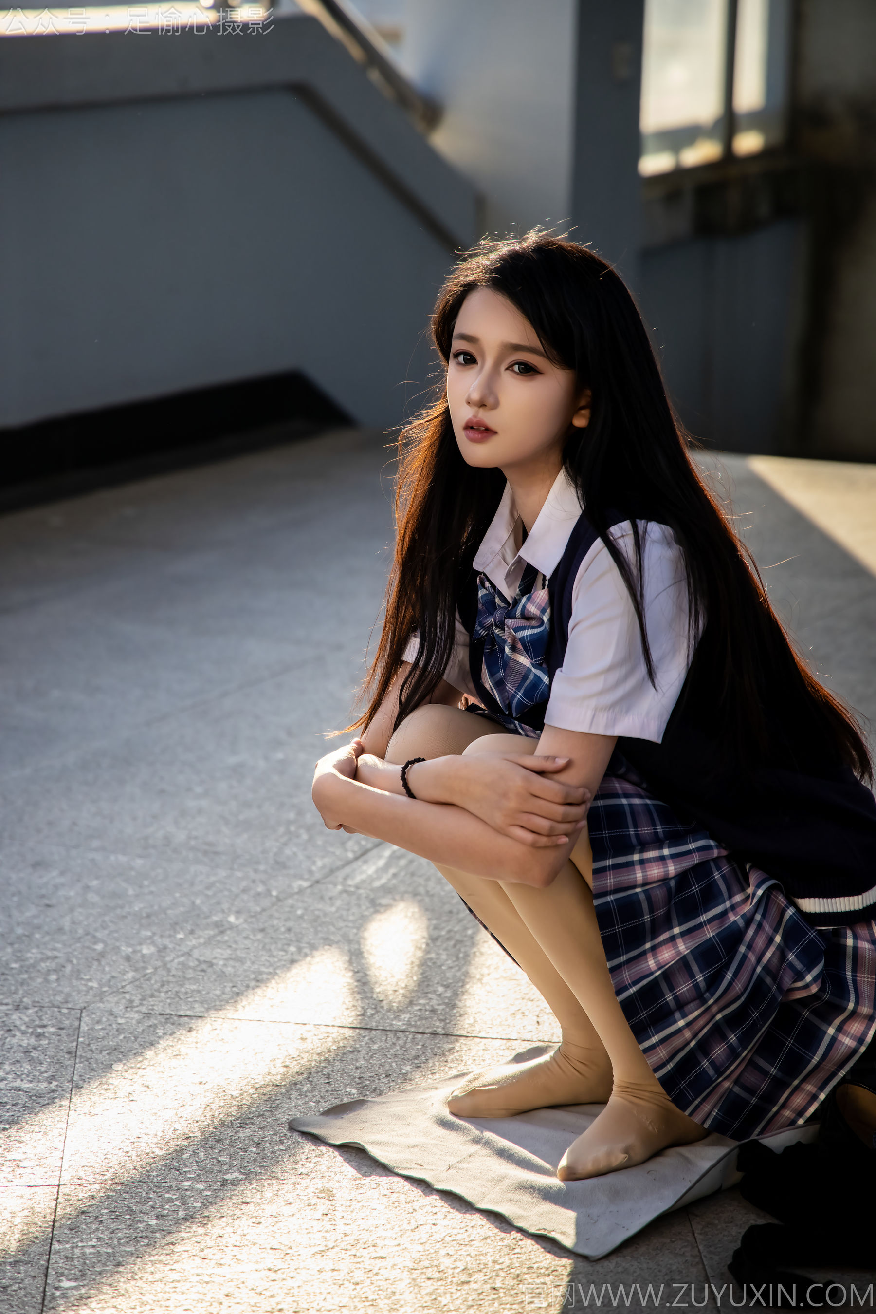 足愉心 No.019 果酱 （搭配：JK制服、小皮鞋、黑色丝袜、肉色打底裤）/(109P)