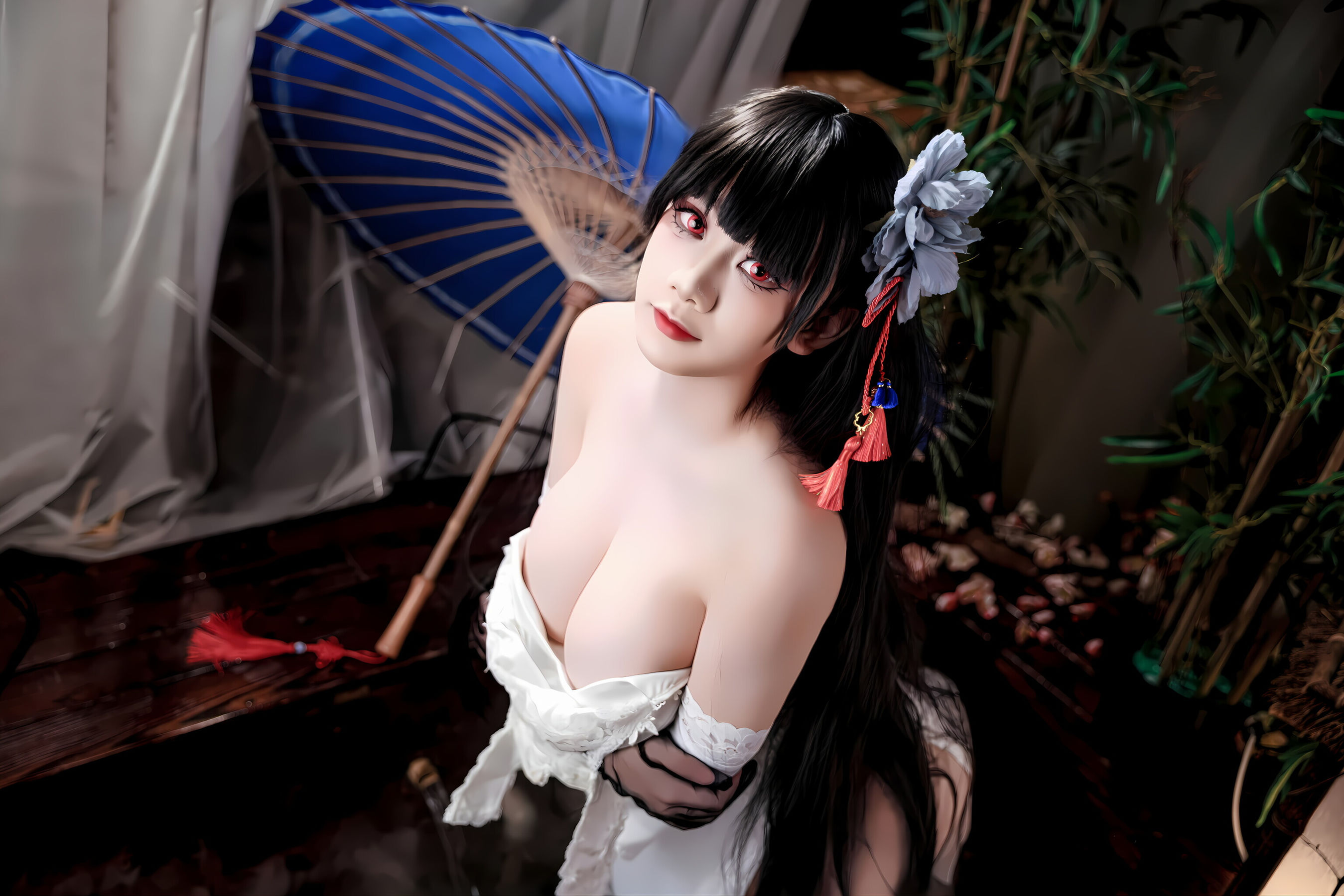 阿雪雪 - 碧蓝航线 逸仙 旗袍/(92P)