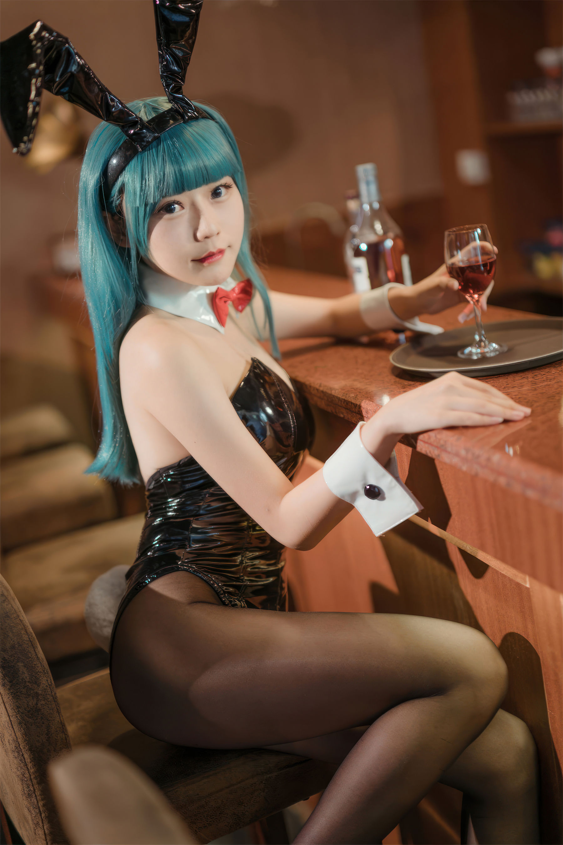 香草喵露露 写真 - 七龙珠 布玛 兔女郎/(30P)