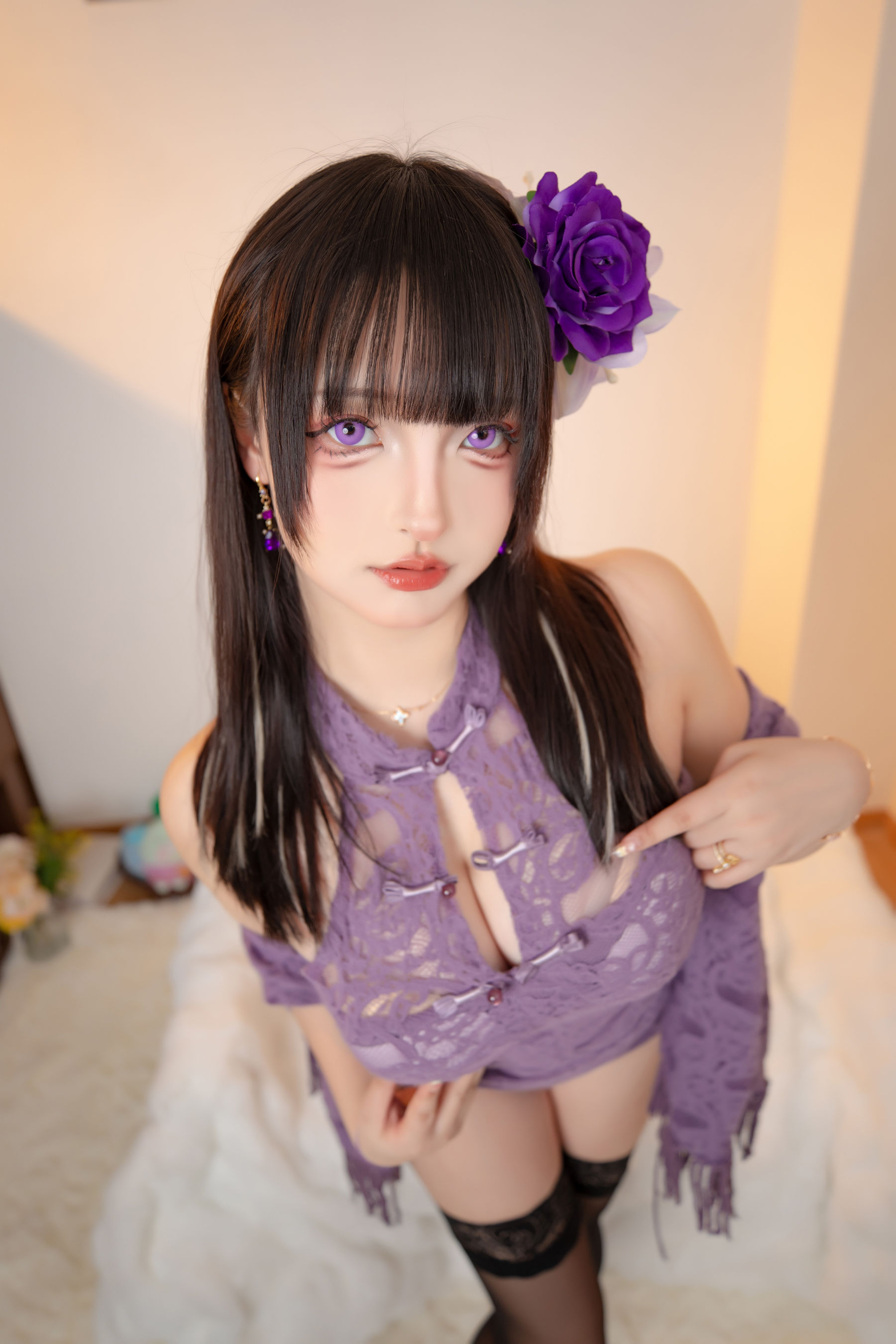 萝莉 神楽板真冬 之紫色心情/(75P)