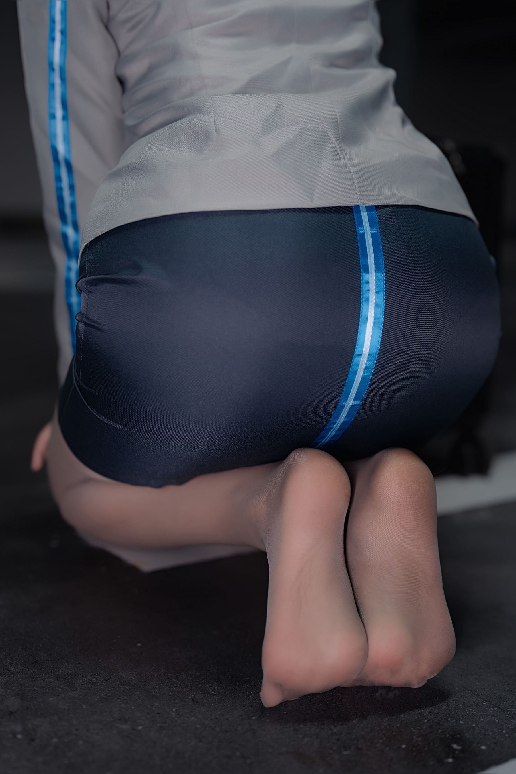 轩萧学姐 - 空姐车库/(28P)