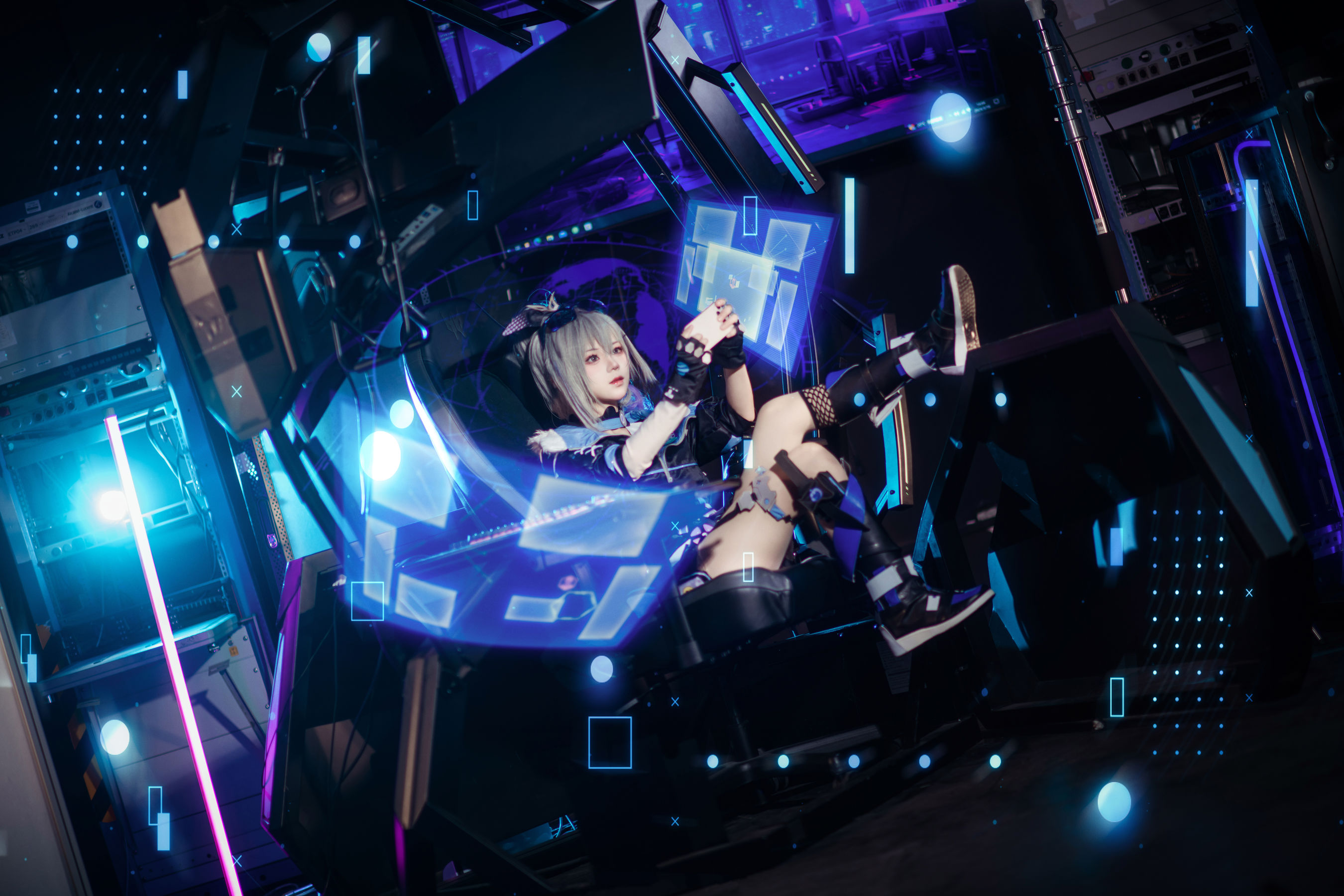 花柒Hana - 崩坏：星穹铁道 银狼/(17P)