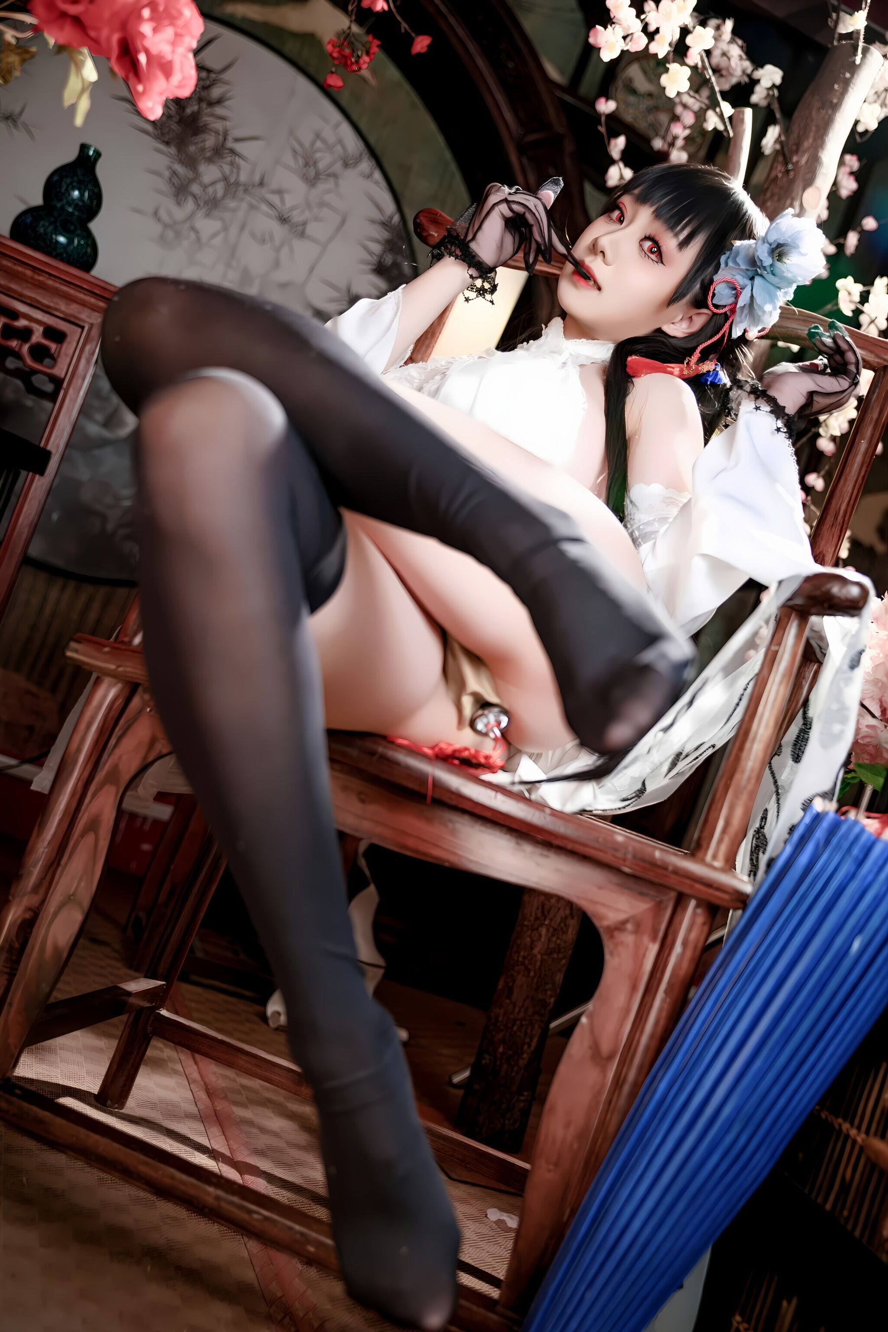 阿雪雪 - 碧蓝航线 逸仙 旗袍/(92P)