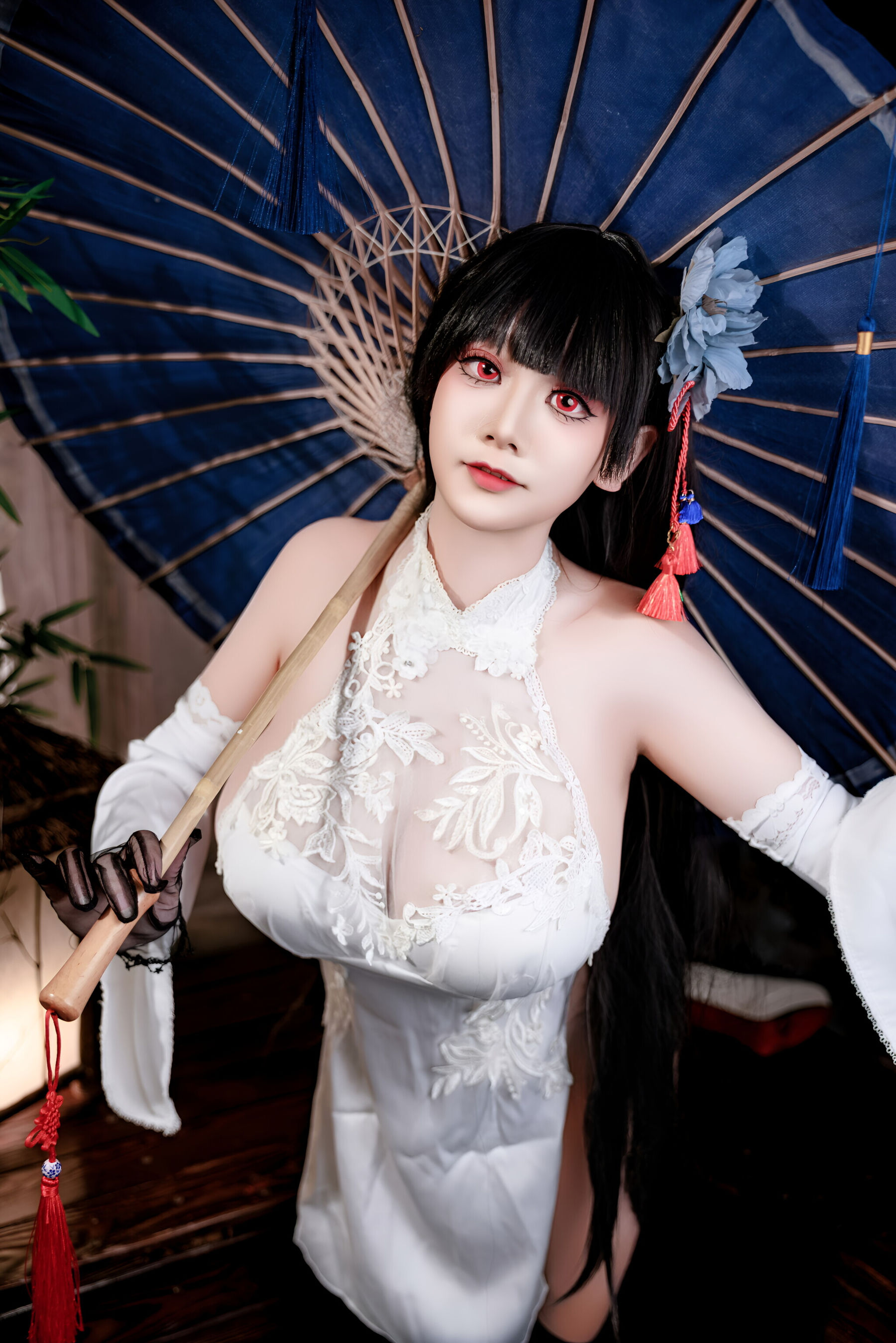 阿雪雪 - 碧蓝航线 逸仙 旗袍/(92P)