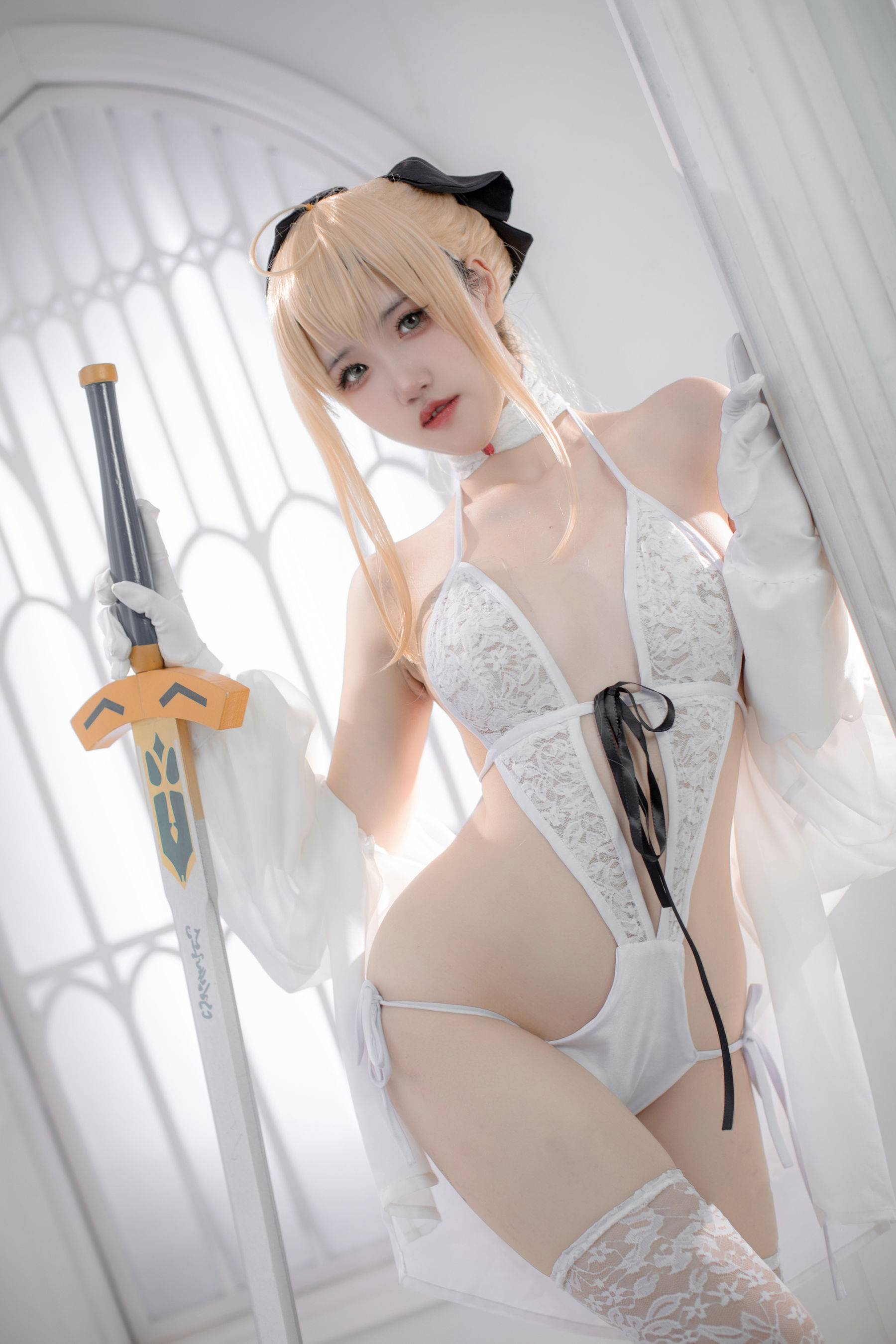 鬼马少女阿薰kaOri - FGO 白Saber/(50P)
