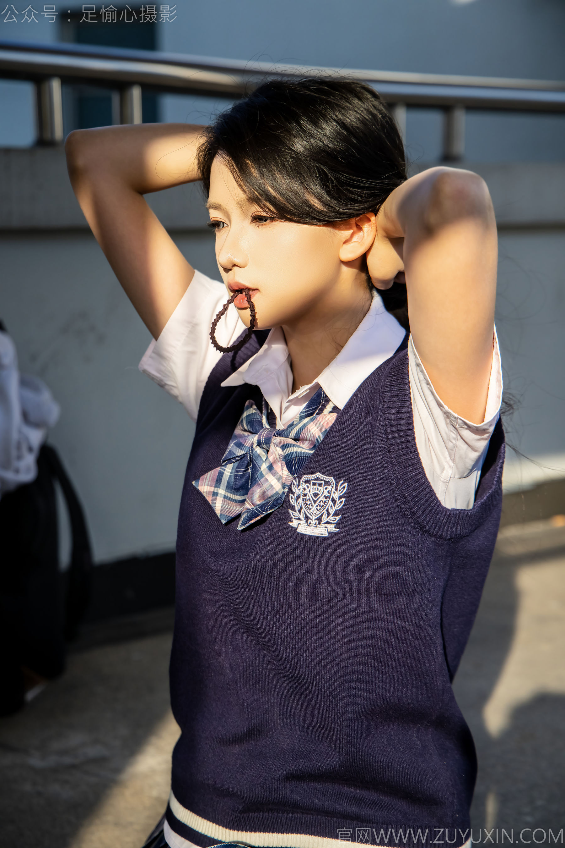 足愉心 No.019 果酱 （搭配：JK制服、小皮鞋、黑色丝袜、肉色打底裤）/(109P)