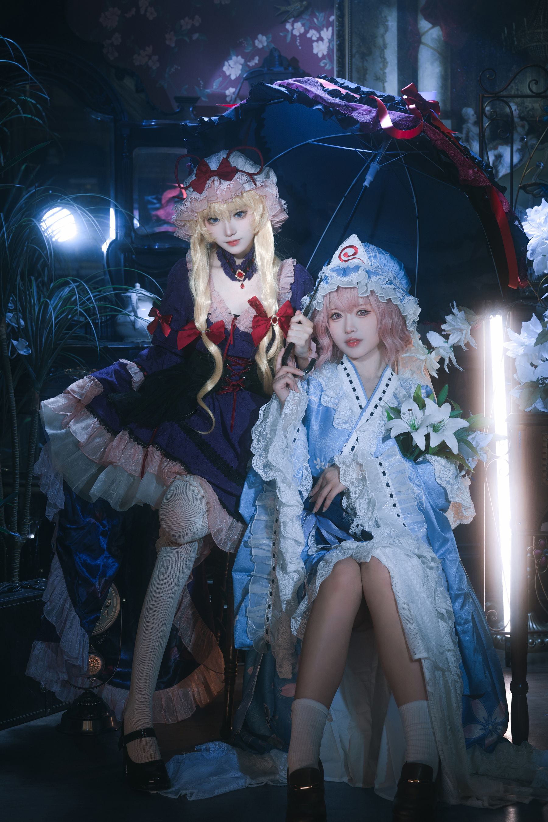 花柒Hana&肃雨雨雨 - 八云紫 西行寺幽幽子/(9P)