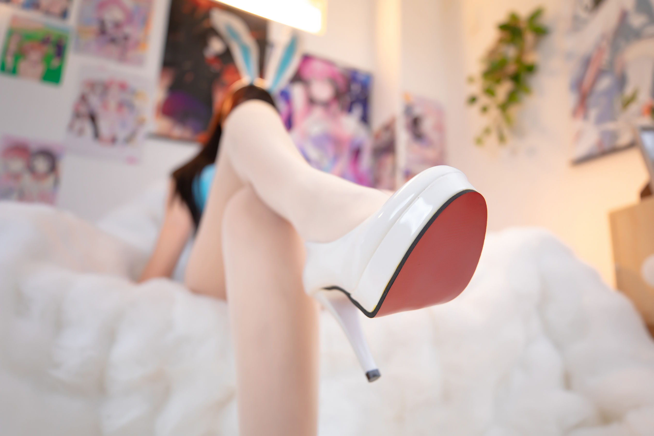 萝莉 神楽板真冬 之雪糕兔女郎/(75P)