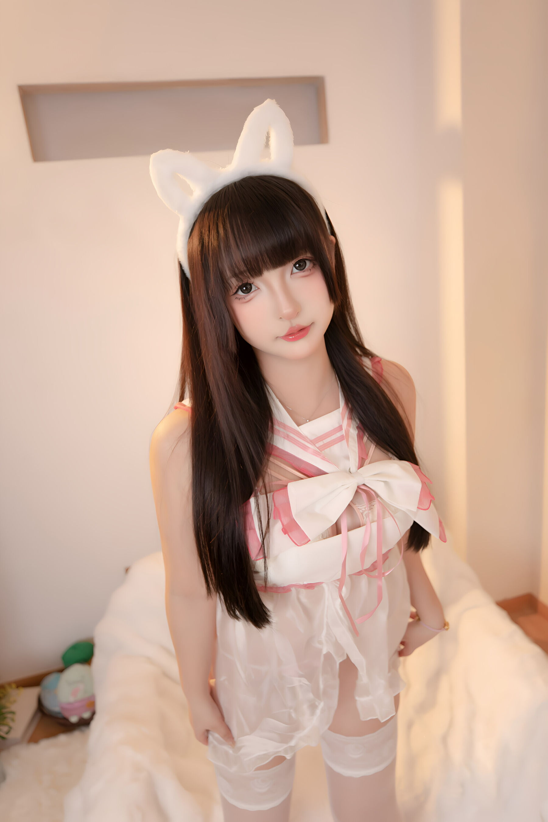 萝莉神楽板真冬之白猫公主/(75P)