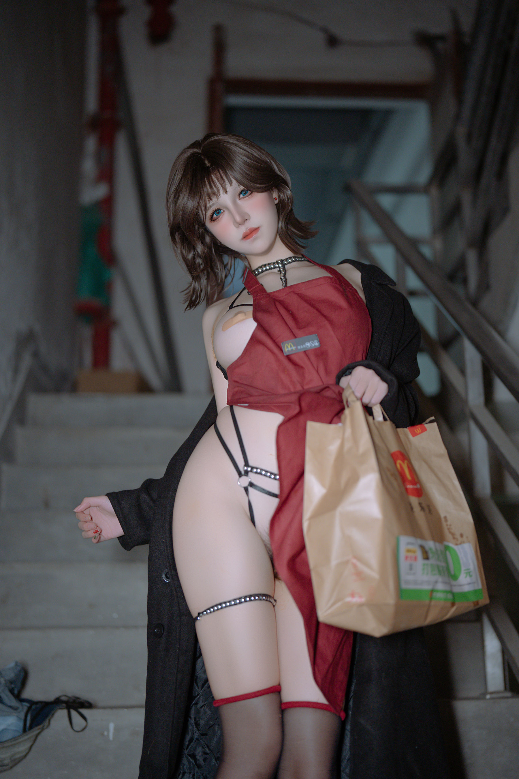 鬼马少女阿薰kaOri - 围裙下的秘密/(140P)