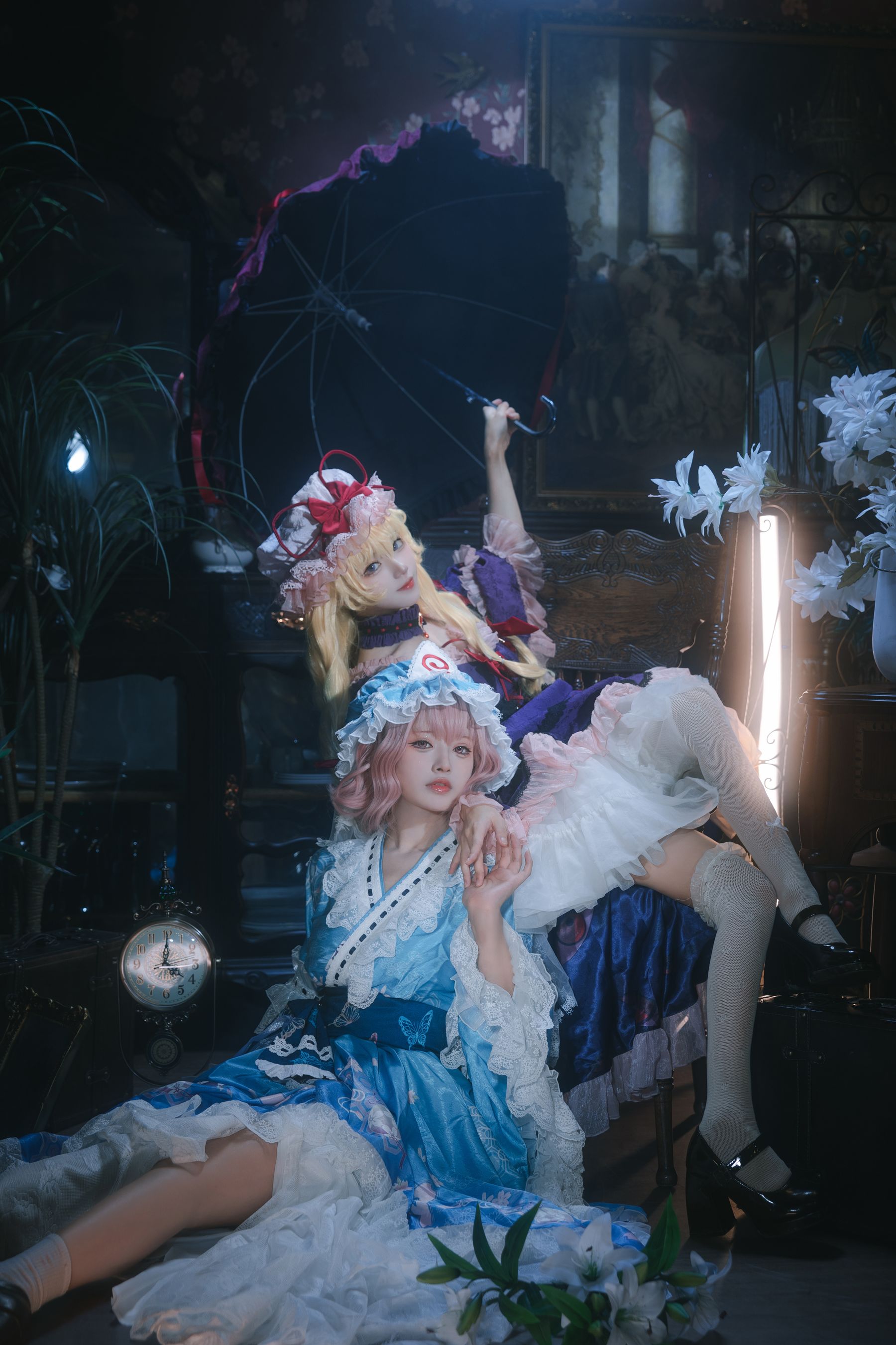 花柒Hana&肃雨雨雨 - 八云紫 西行寺幽幽子/(9P)