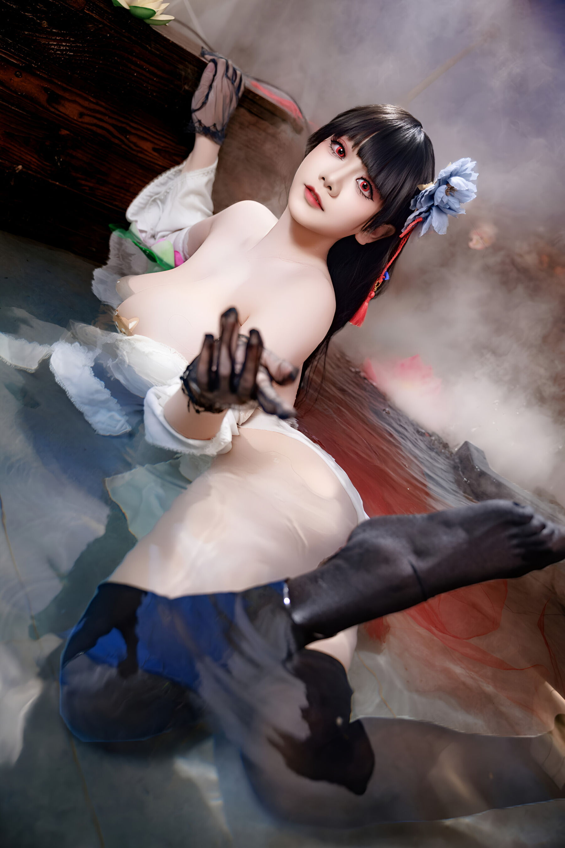 阿雪雪 - 碧蓝航线 逸仙 旗袍/(92P)