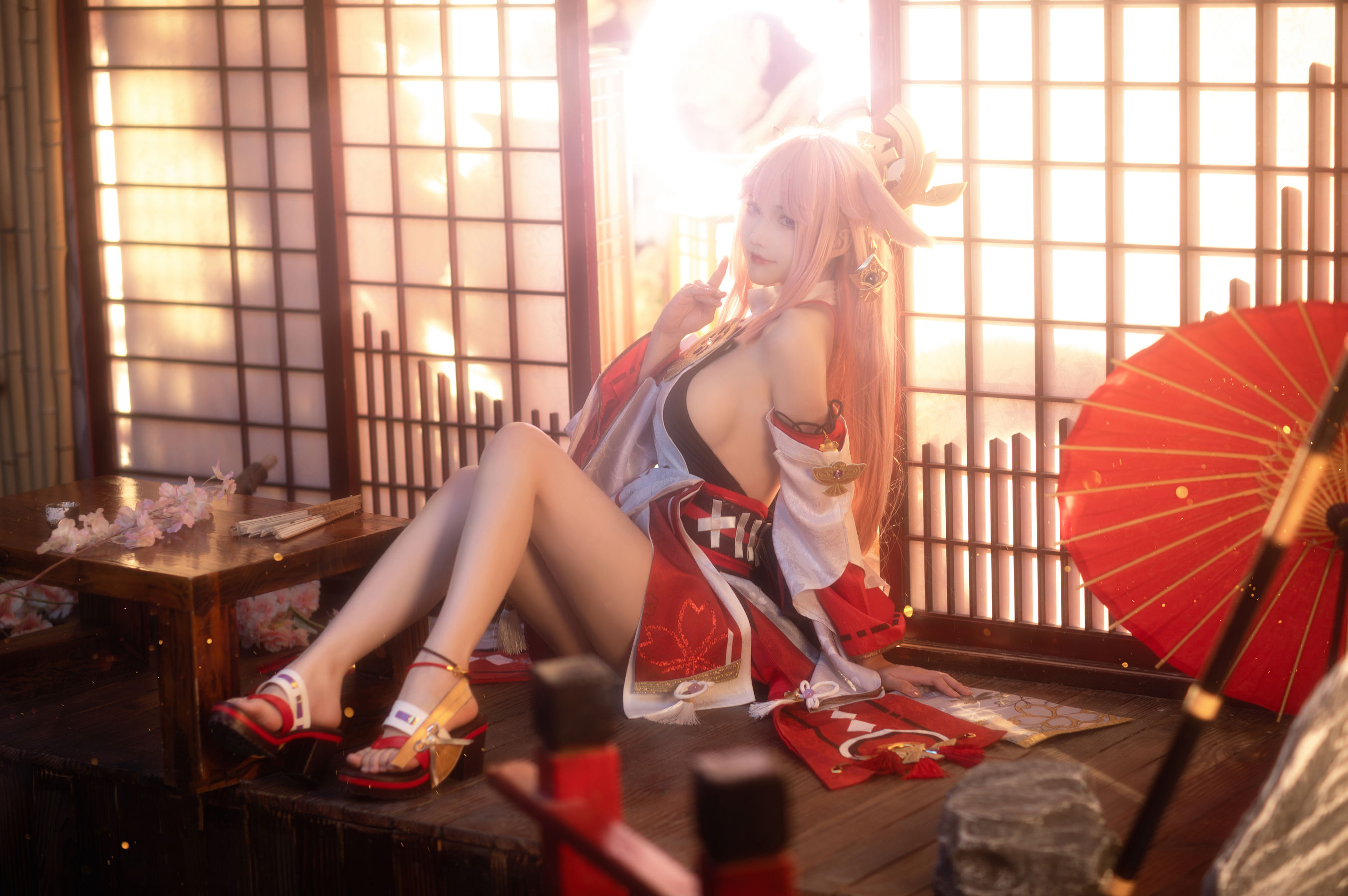 花兮_honoka - 原神 八重神子/(11P)