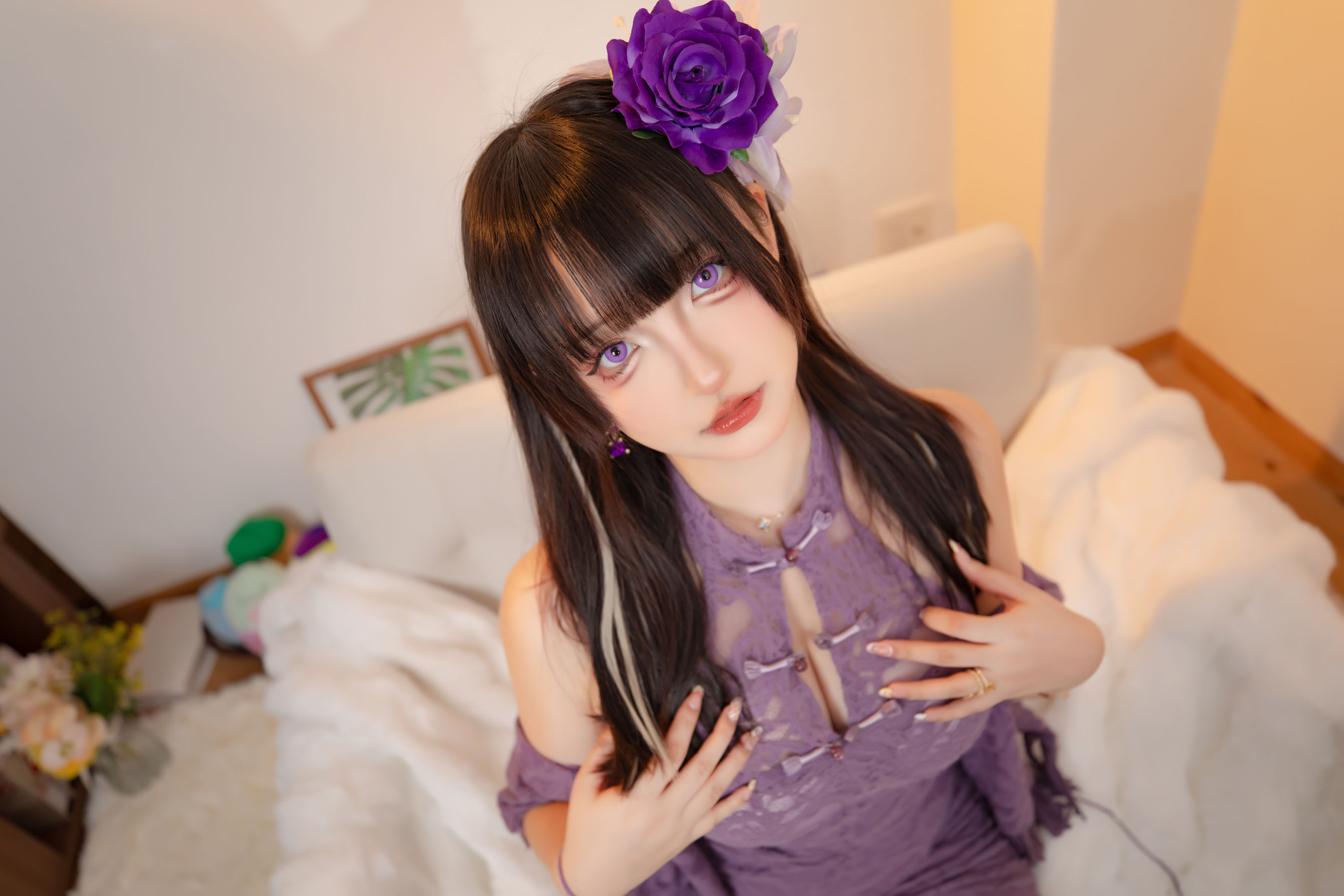 萝莉 神楽板真冬 之紫色心情/(75P)