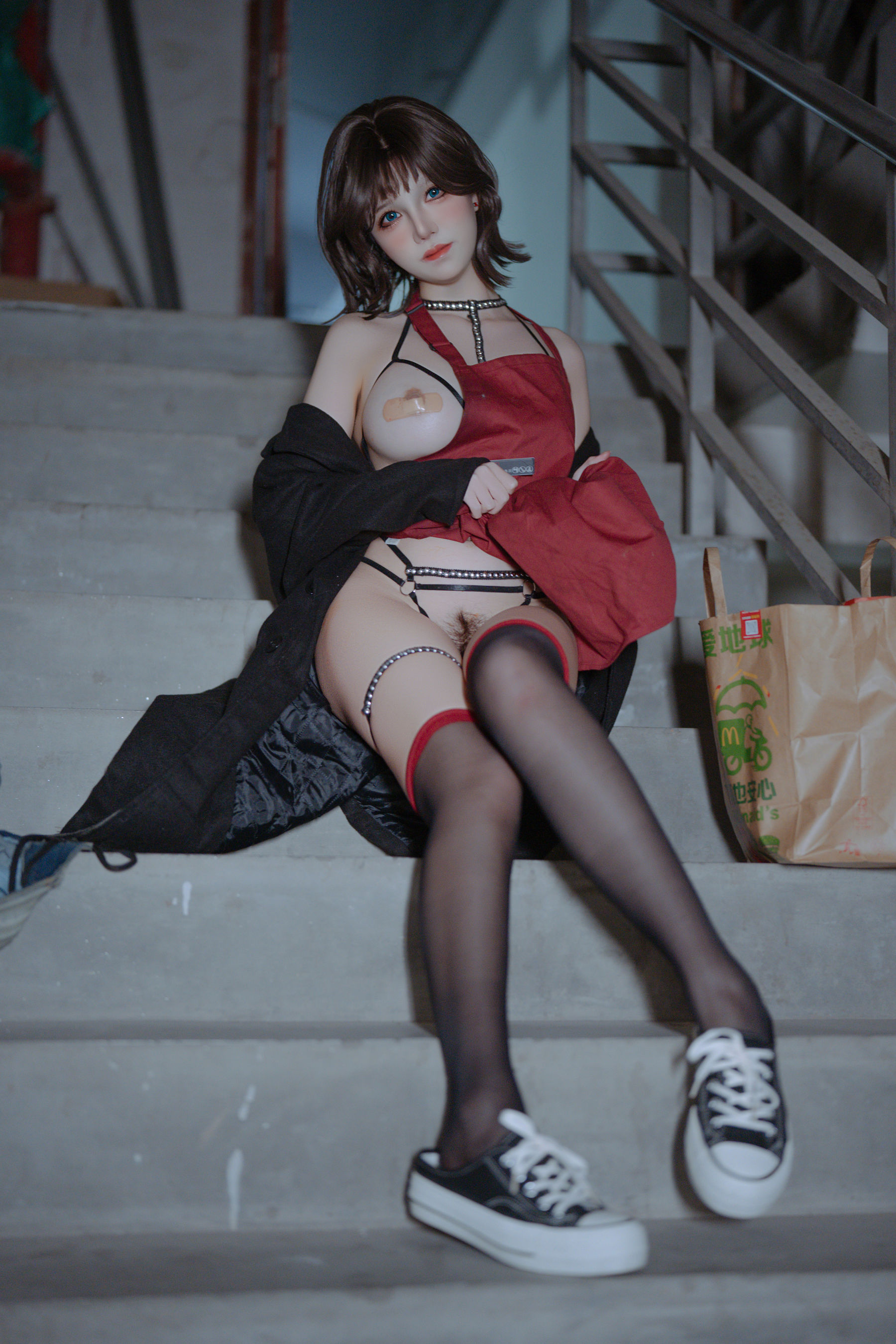 鬼马少女阿薰kaOri - 围裙下的秘密/(140P)