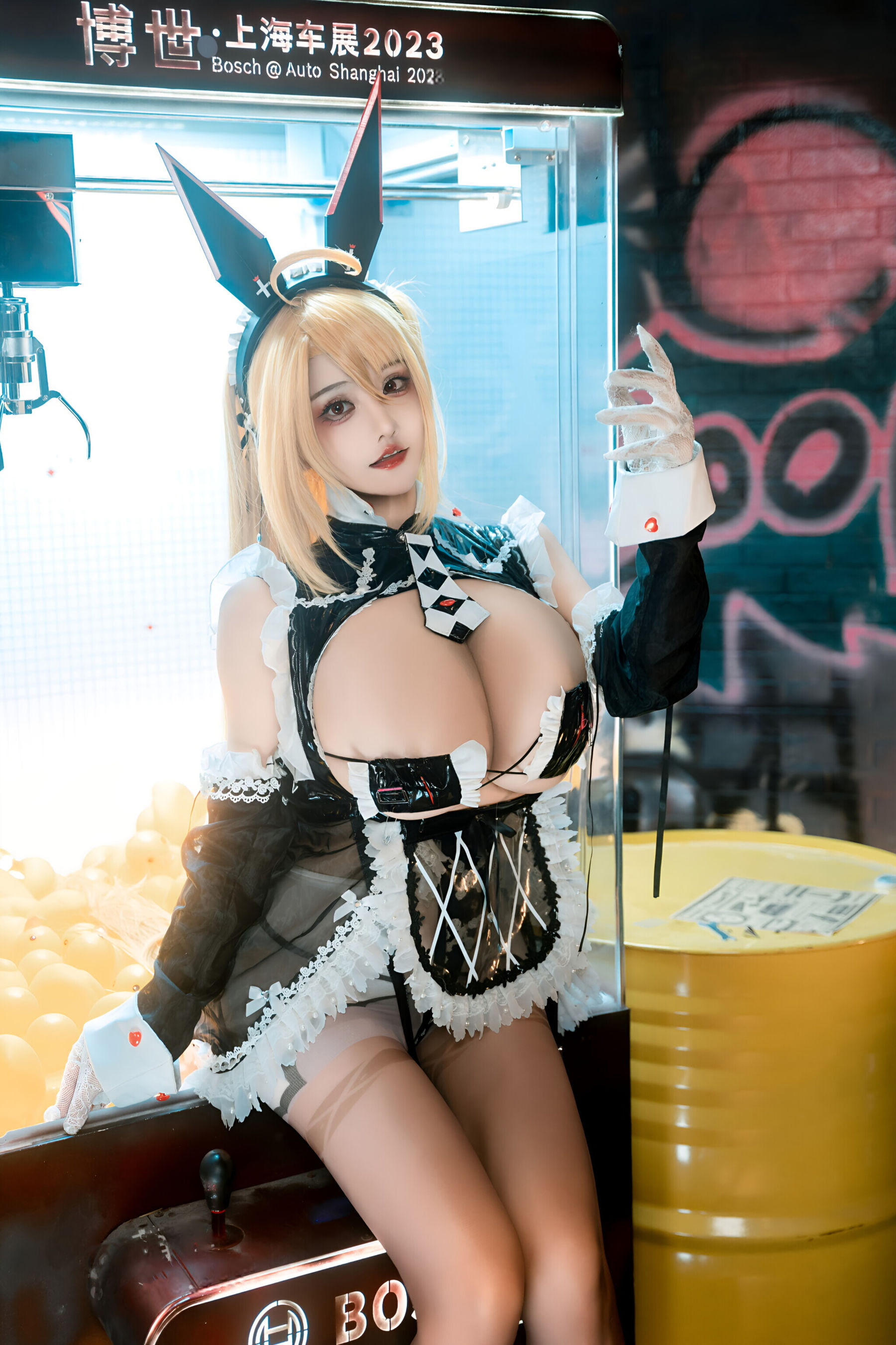 虎牙古阿扎 - 交错战线 咎瓦尤斯女仆/(60P)