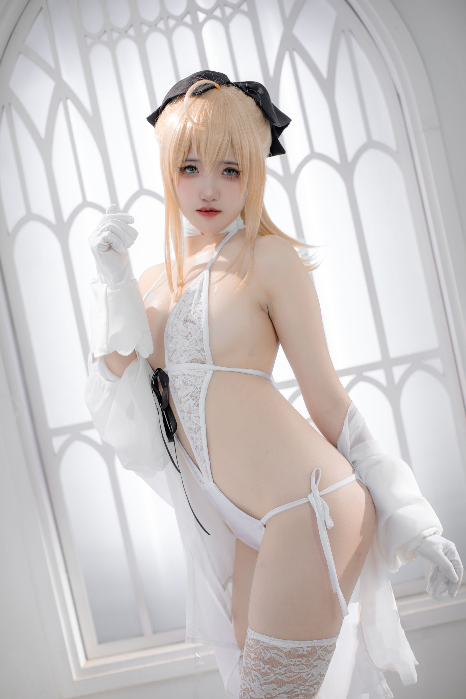 鬼马少女阿薰kaOri - FGO 白Saber/(50P)
