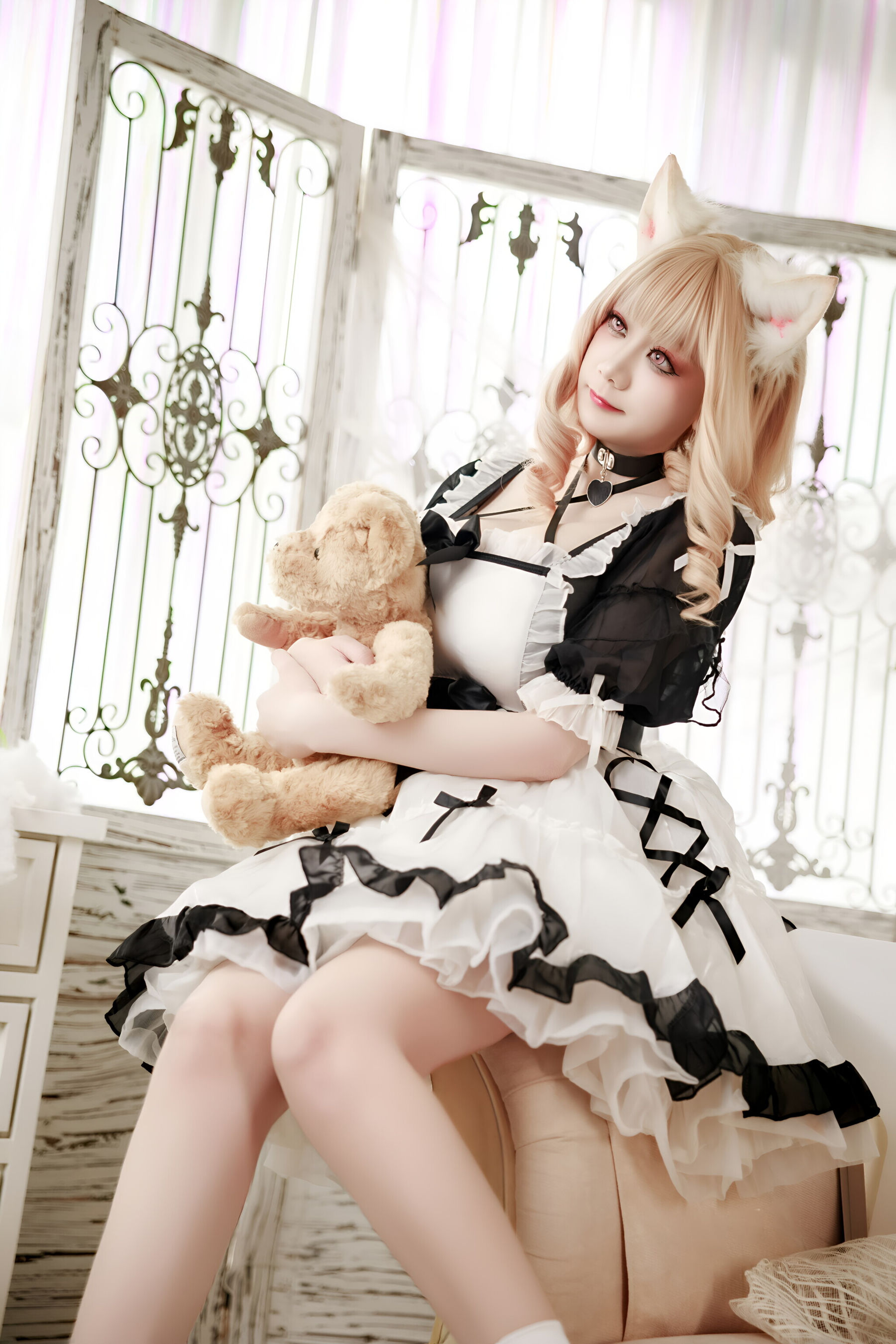 阿雪雪 - 午后女仆/(95P)