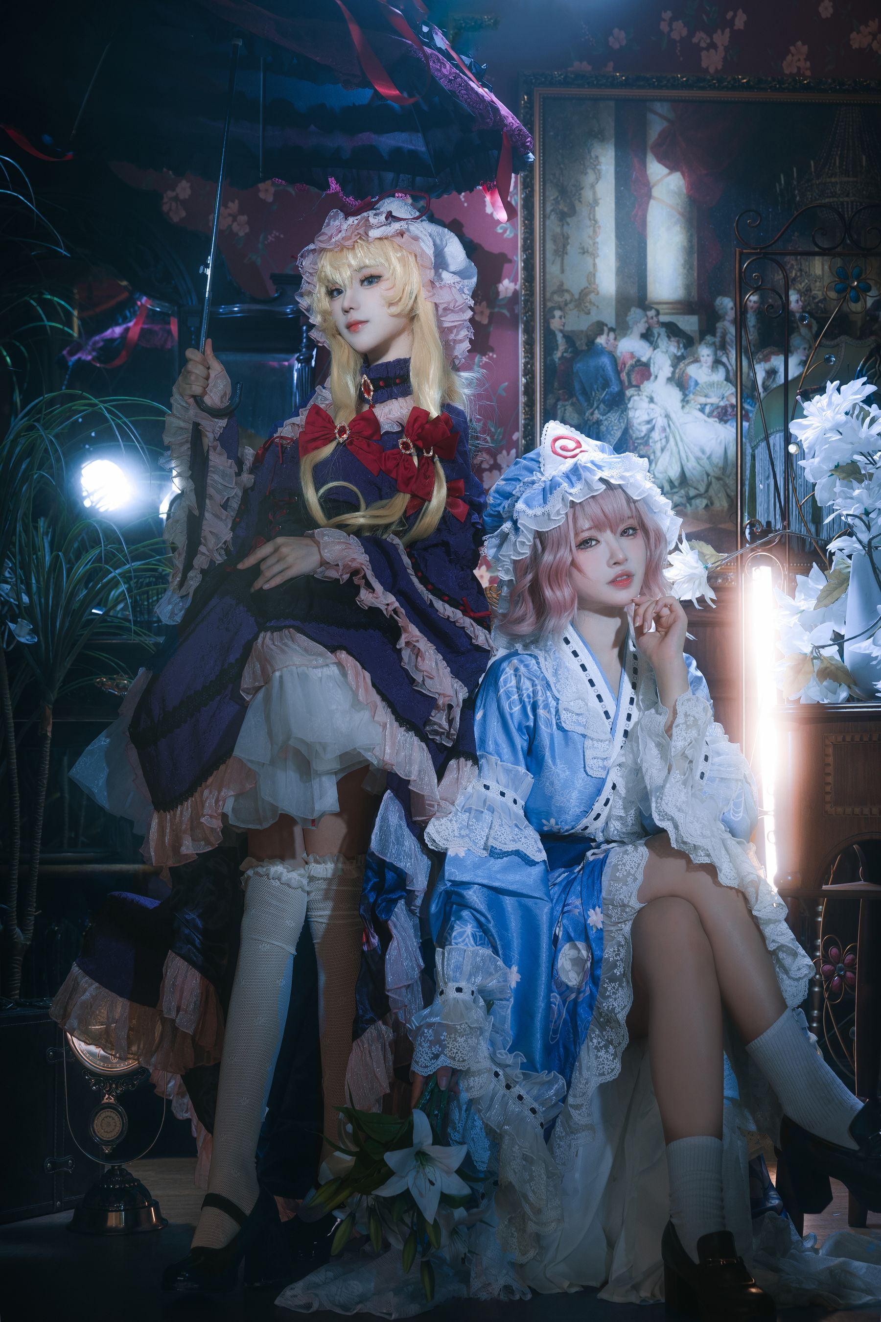 花柒Hana&肃雨雨雨 - 八云紫 西行寺幽幽子/(9P)