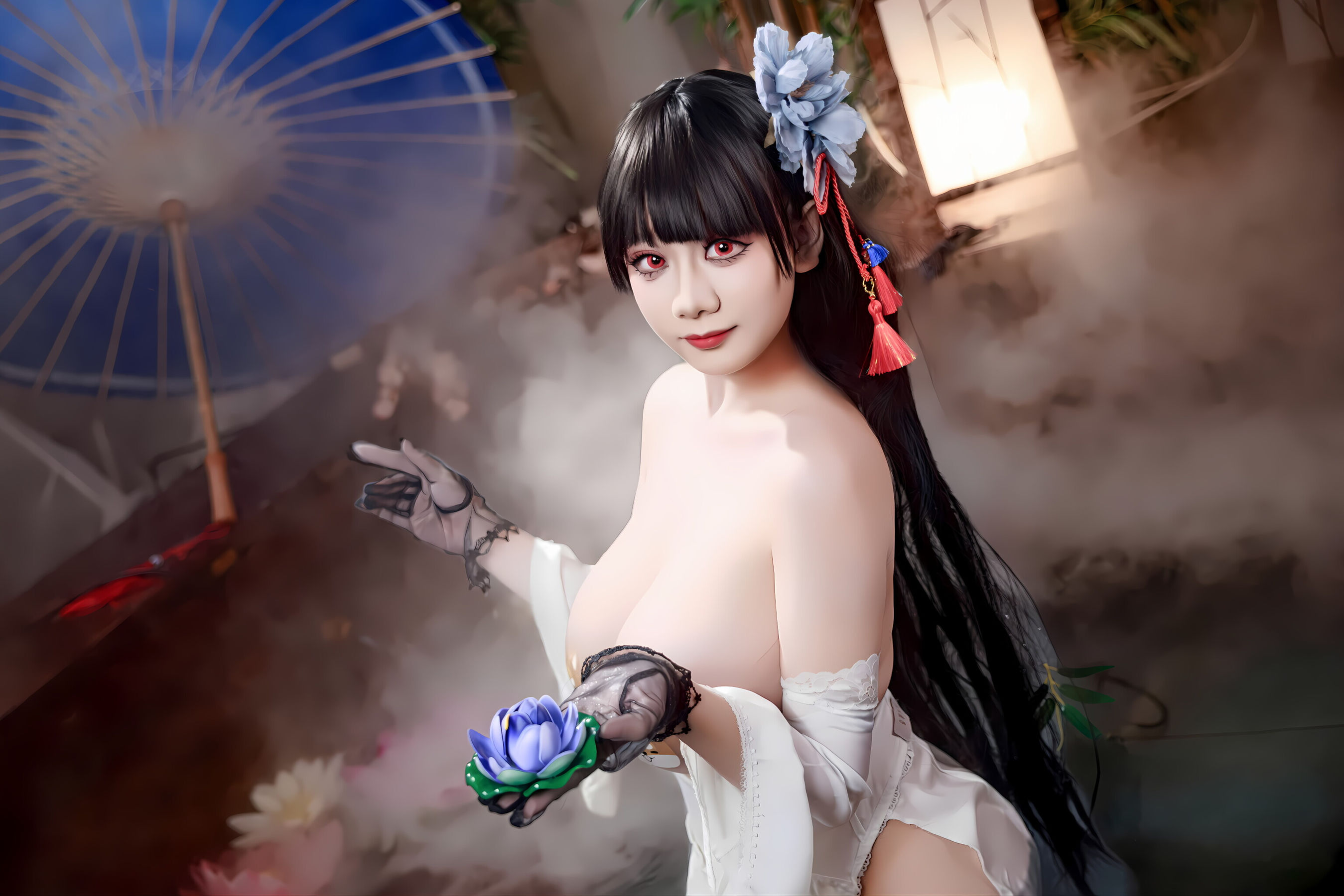 阿雪雪 - 碧蓝航线 逸仙 旗袍/(92P)