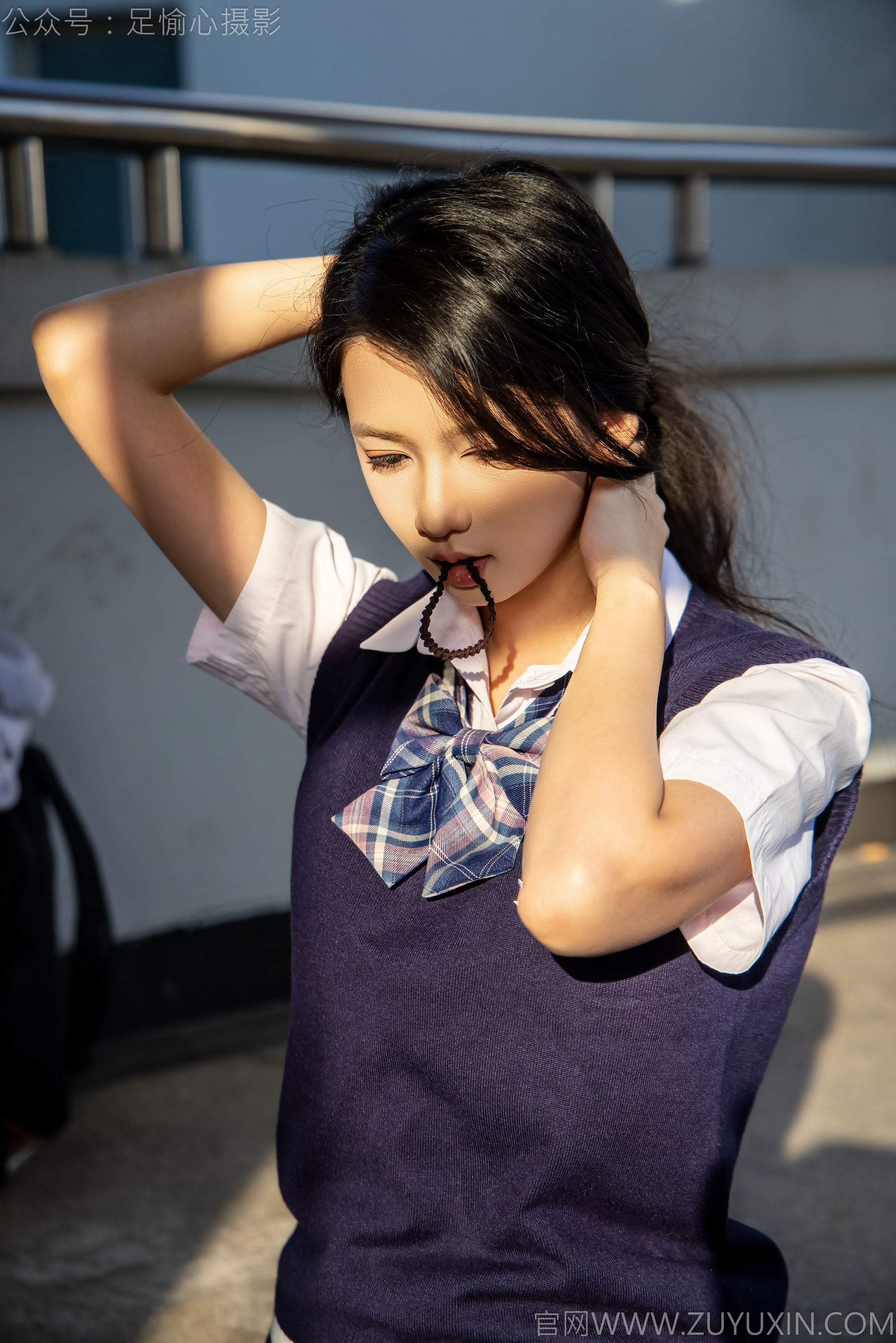 足愉心 No.019 果酱 （搭配：JK制服、小皮鞋、黑色丝袜、肉色打底裤）/(109P)