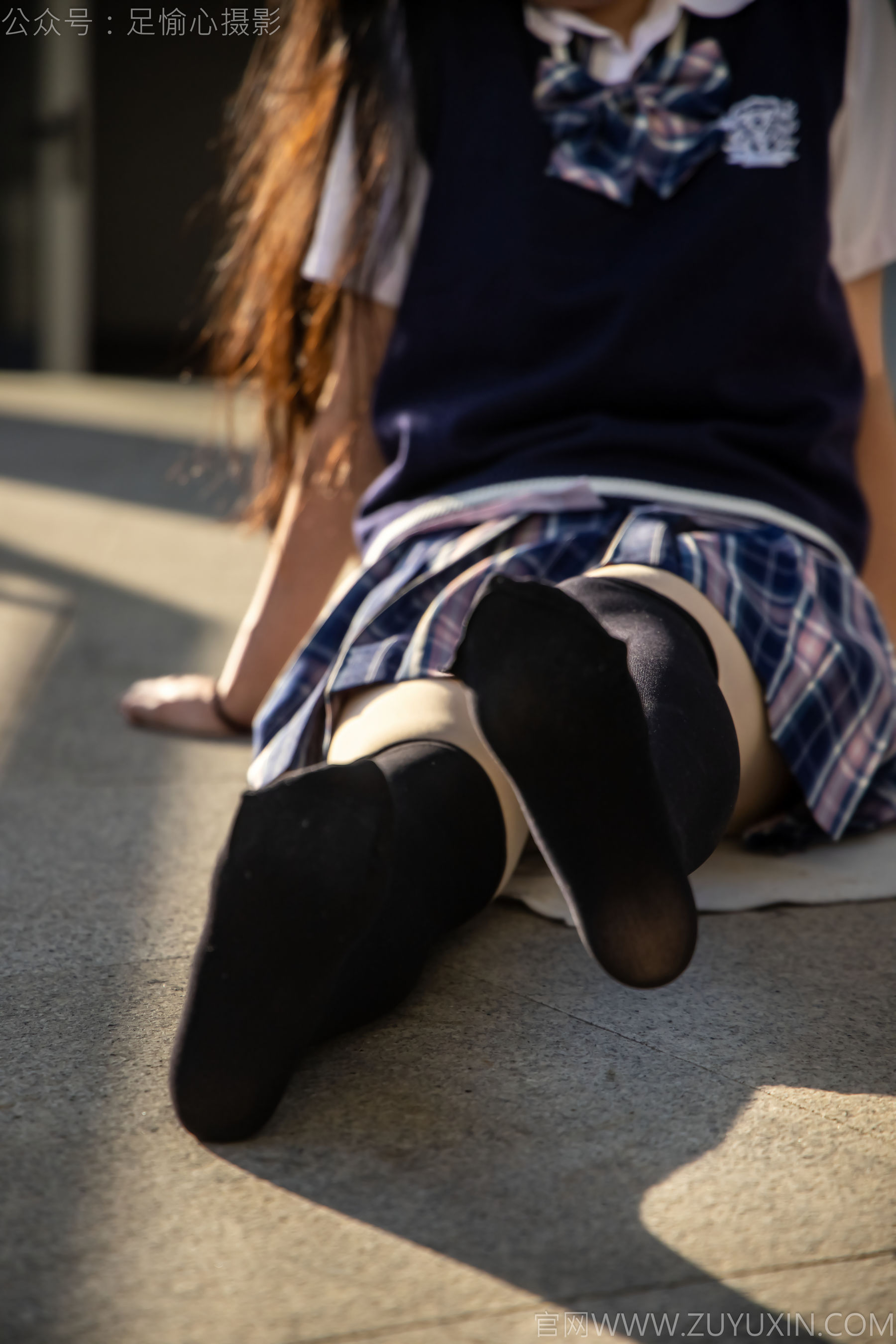 足愉心 No.019 果酱 （搭配：JK制服、小皮鞋、黑色丝袜、肉色打底裤）/(109P)