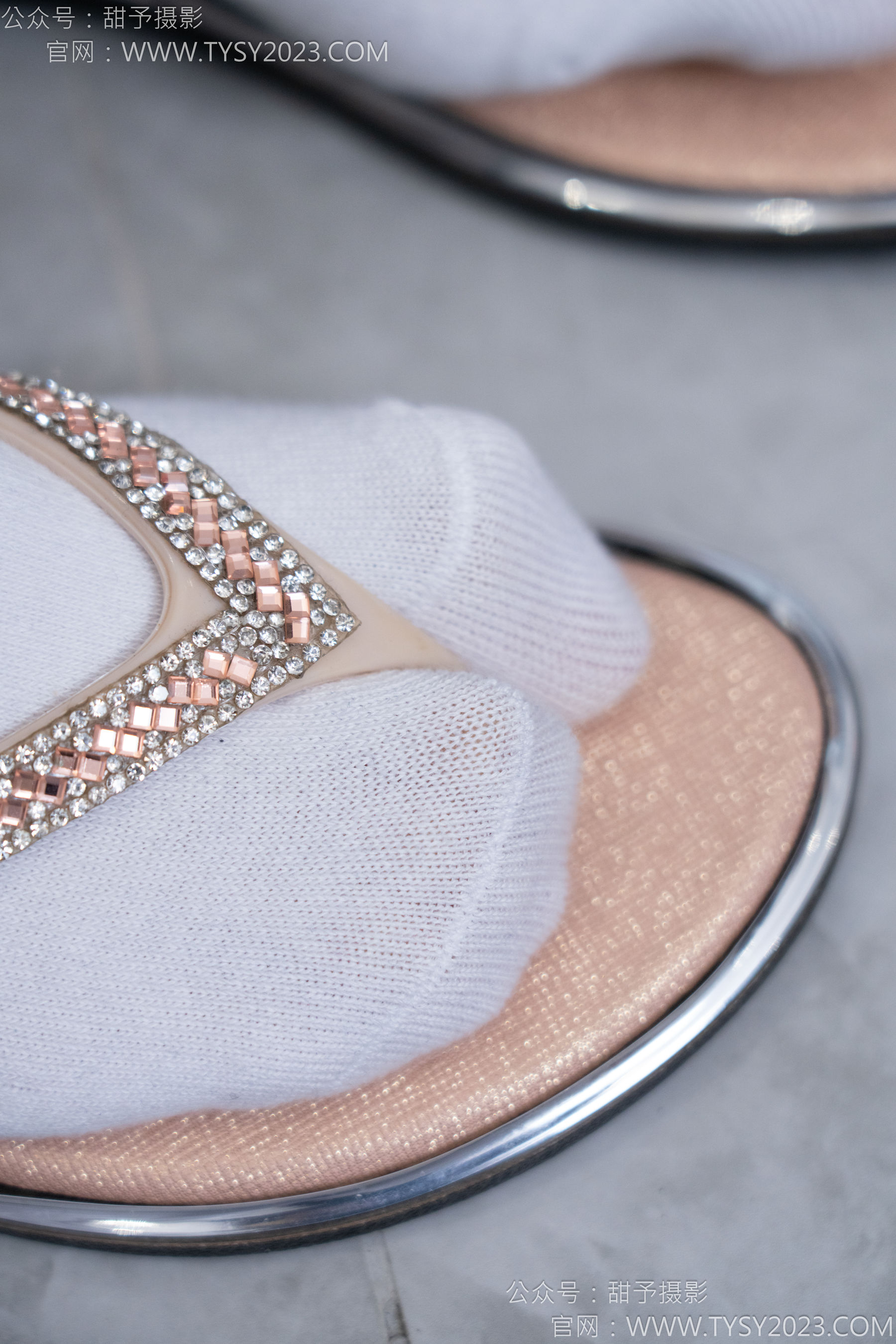 甜予摄影 No.179 珞珞 - 高跟鞋、板鞋、人字拖、白棉袜/(129P)