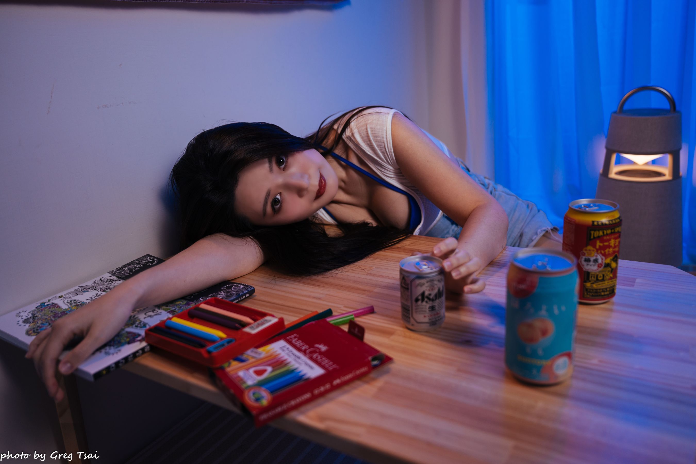 筱筱 - 牛仔热裤肉丝/(78P)