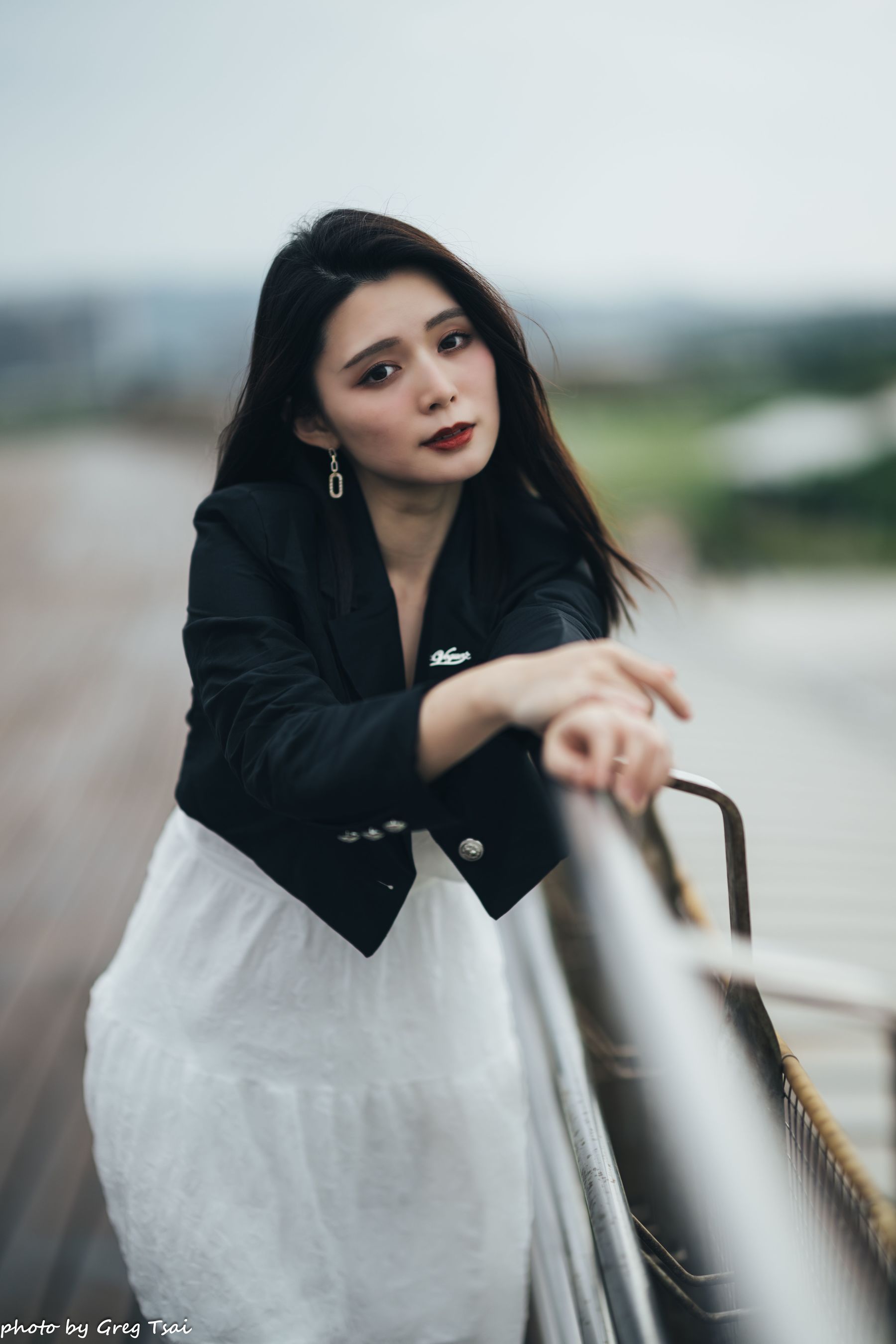 筱筱 - 天台连衣裙/(65P)