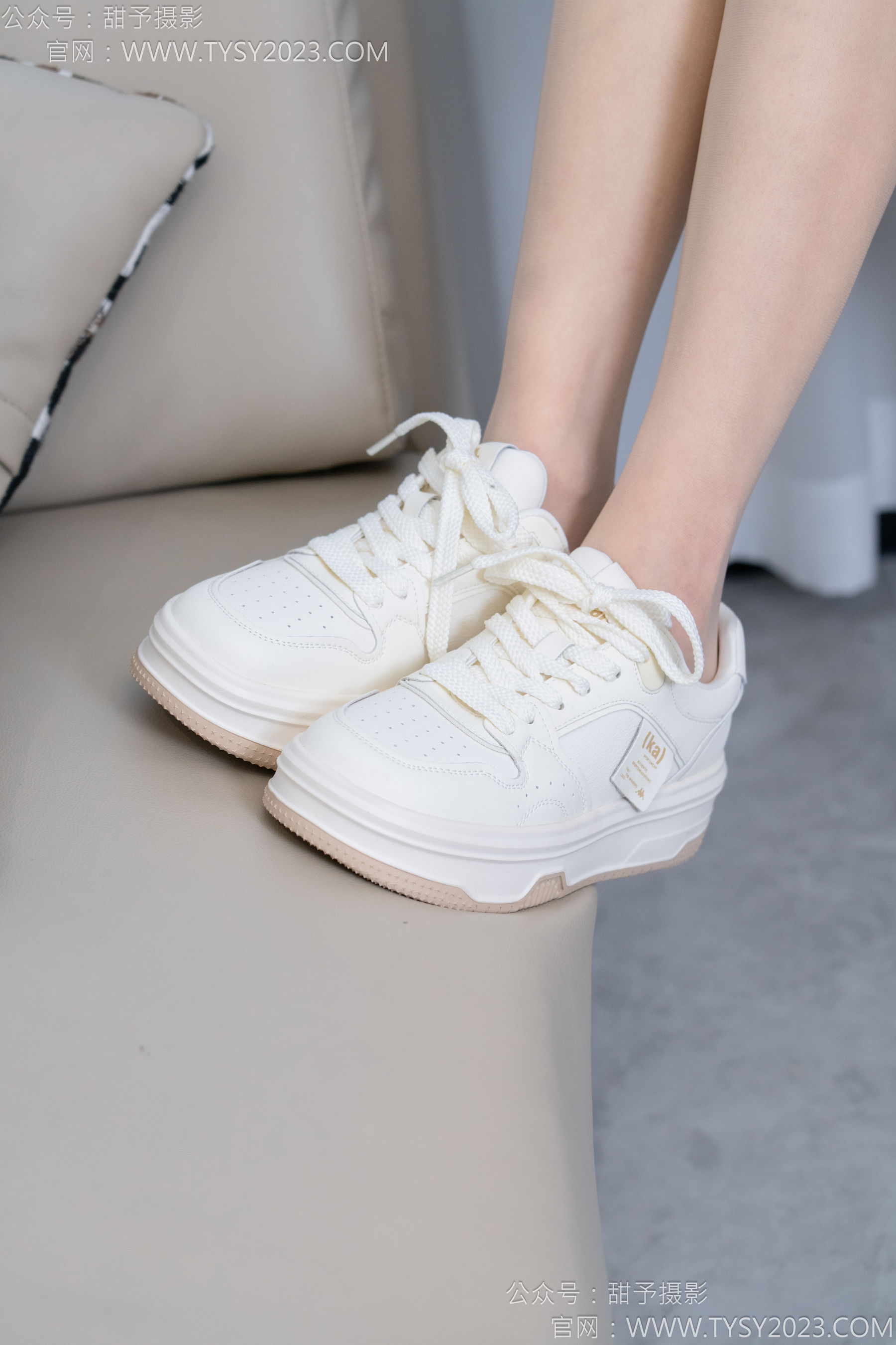 甜予摄影 No.184 澜澜 - 板鞋、薄肉丝/(125P)