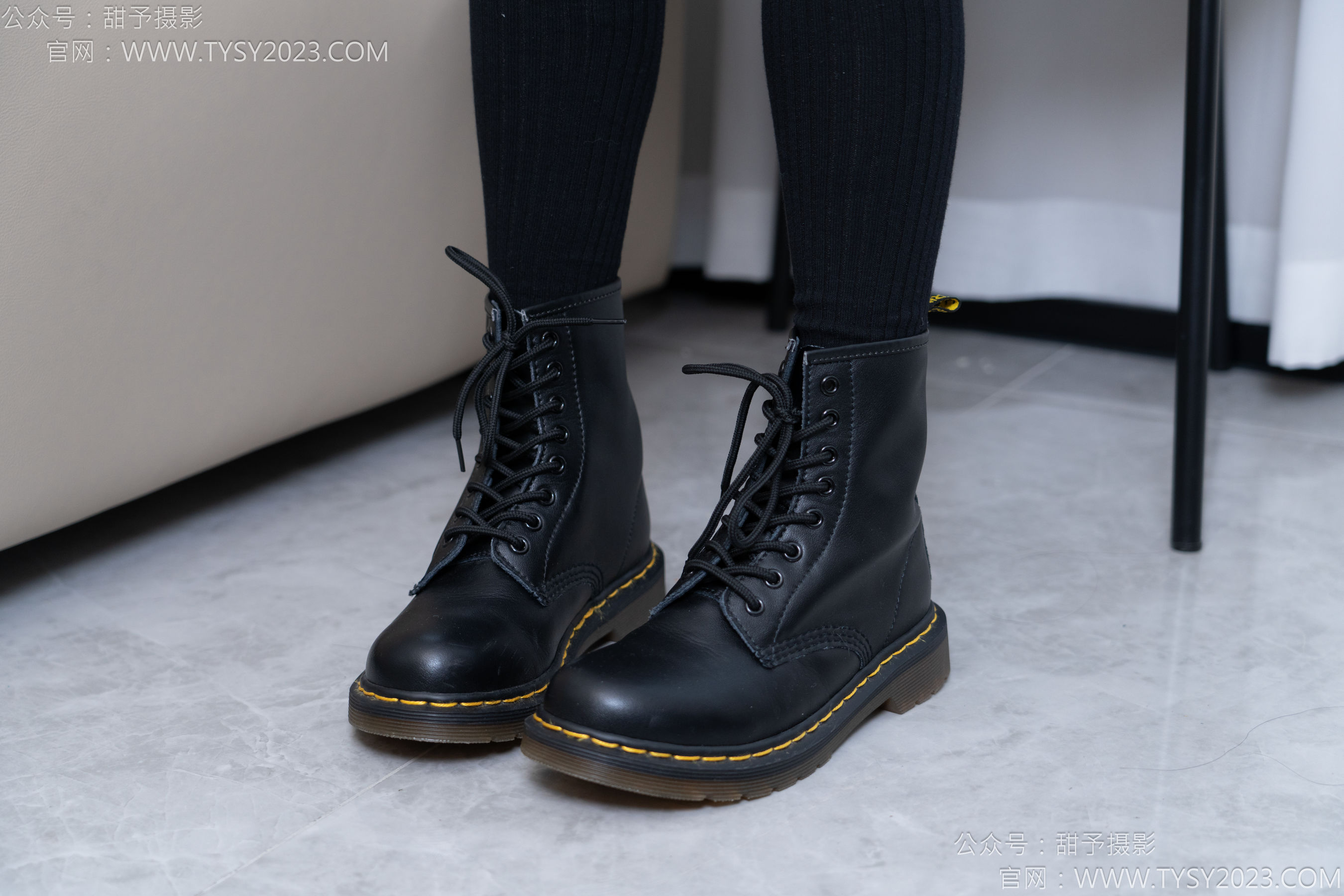 甜予摄影 No.168 澜澜 - 短靴、小腿袜、肉丝/(165P)