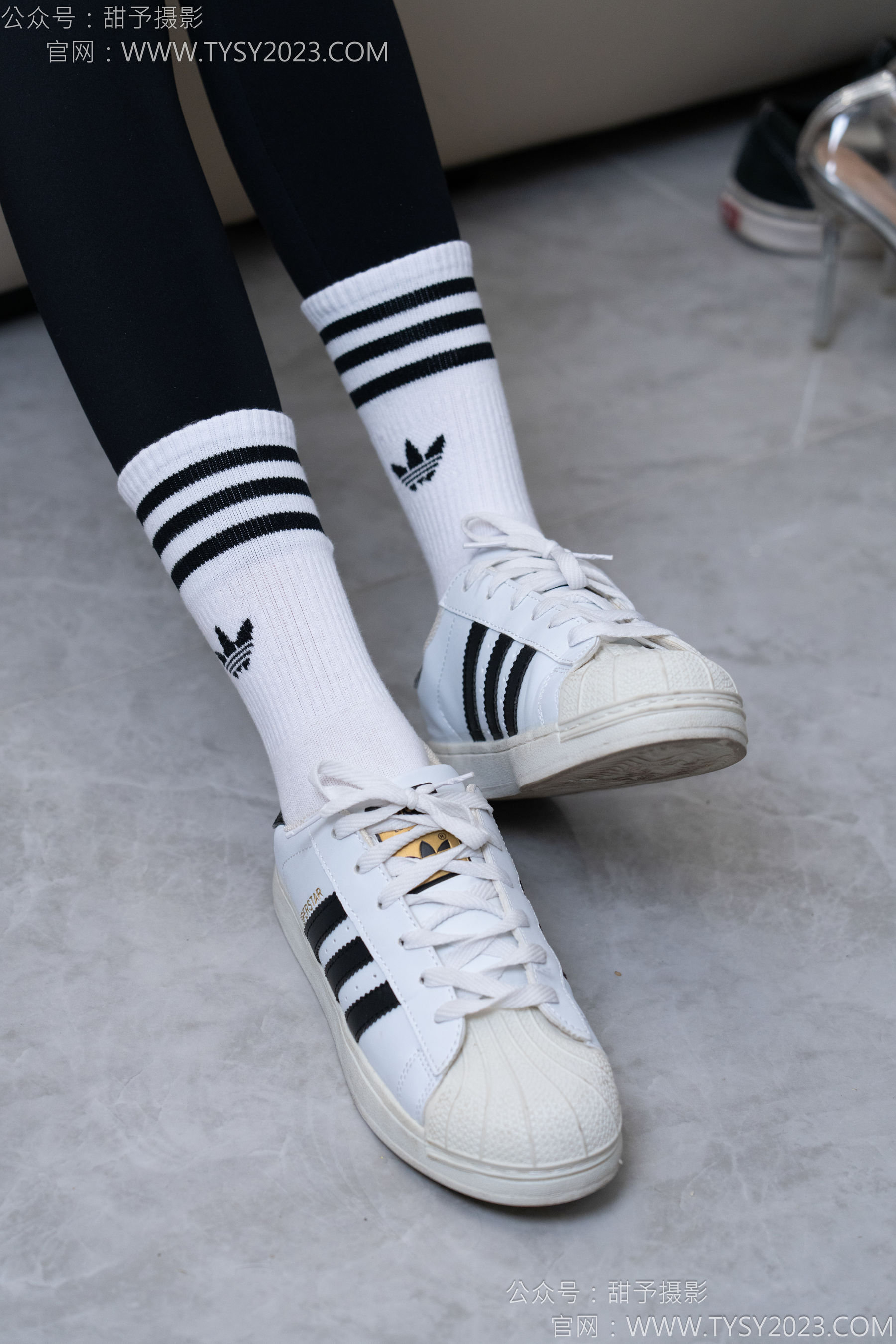 甜予摄影 No.179 珞珞 - 高跟鞋、板鞋、人字拖、白棉袜/(129P)