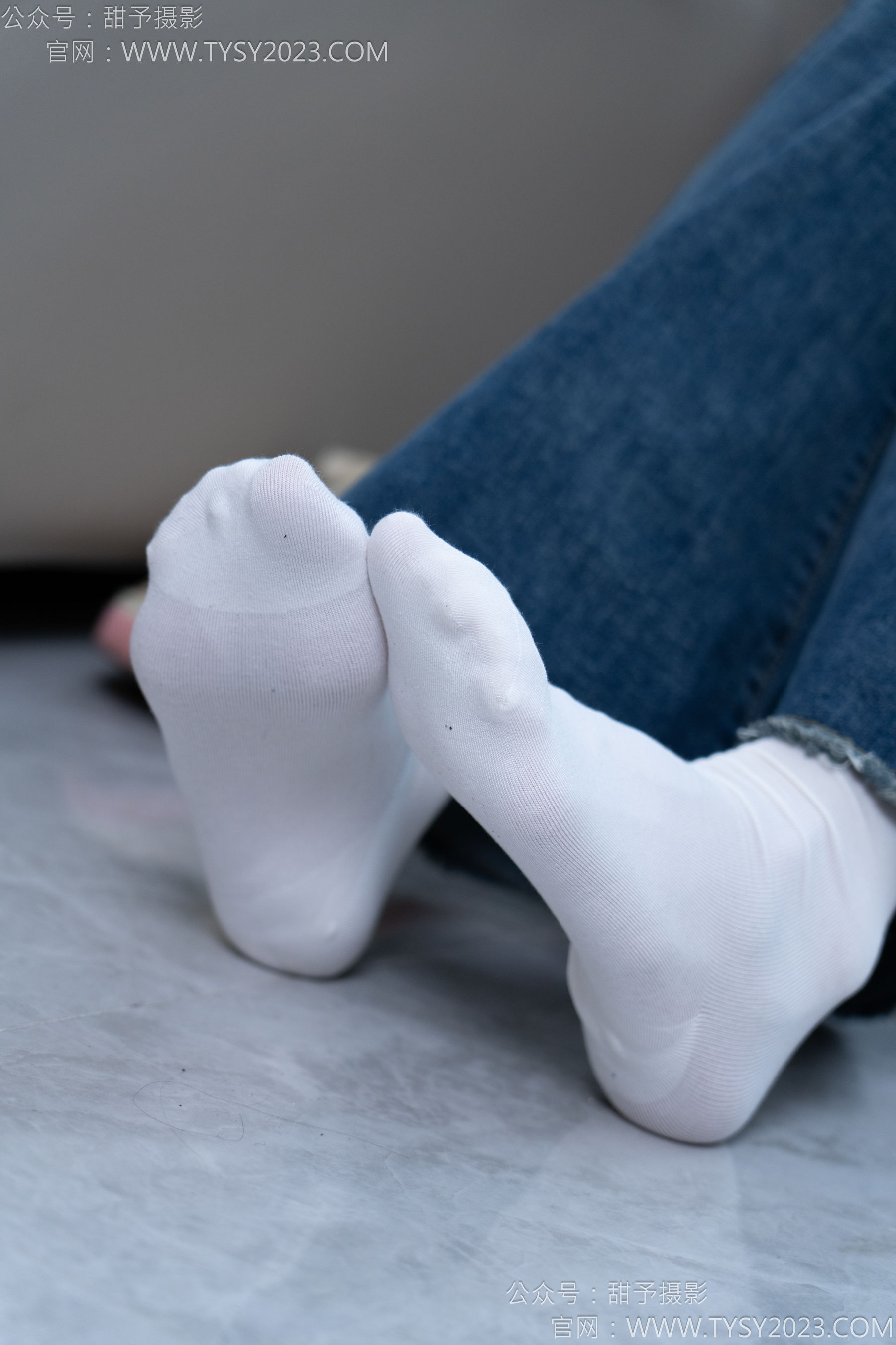 甜予摄影 No.170 珞珞 - 板鞋、白棉袜、裸足/(130P)