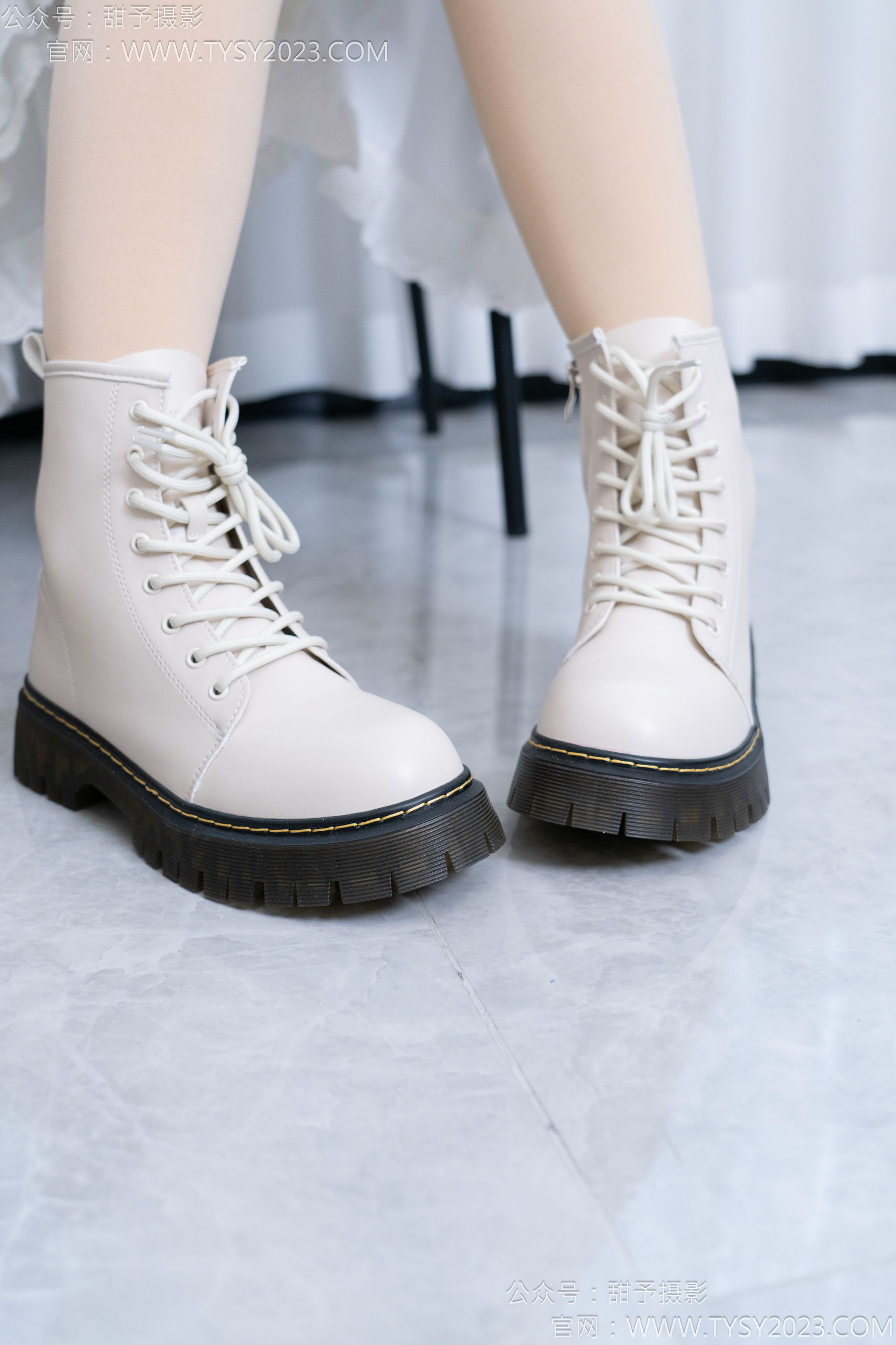 甜予摄影 No.180 贝壳 - 平底鞋、短靴、厚肉丝/(135P)