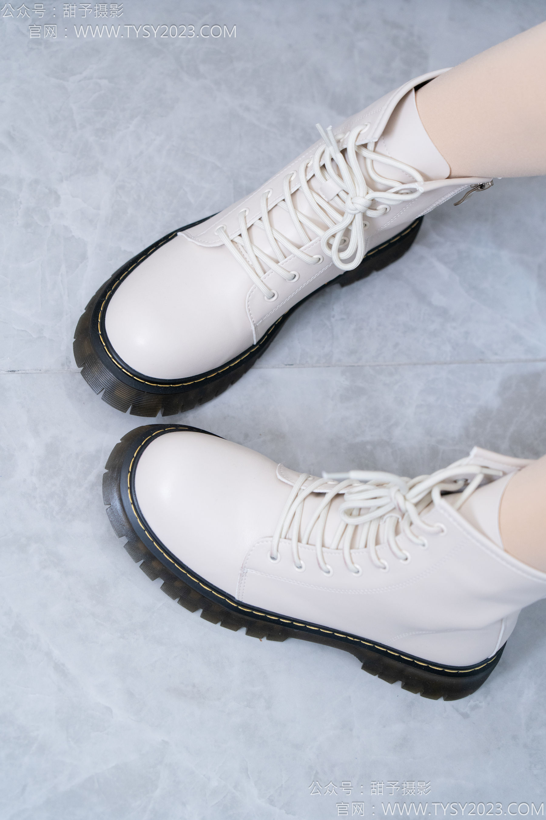 甜予摄影 No.180 贝壳 - 平底鞋、短靴、厚肉丝/(135P)