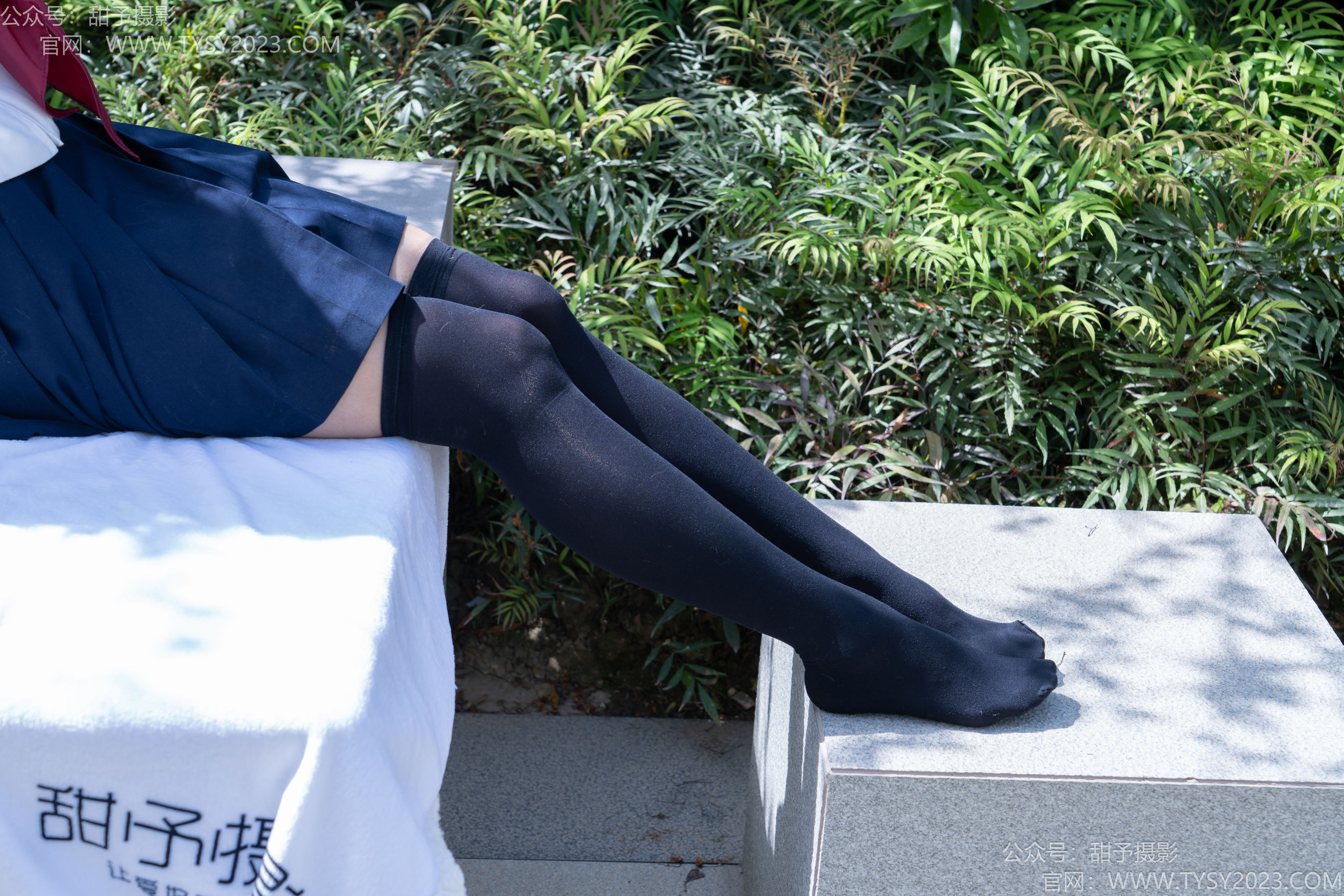 甜予摄影 No.193 小甜桃 - 皮鞋、大腿袜、裸足/(129P)